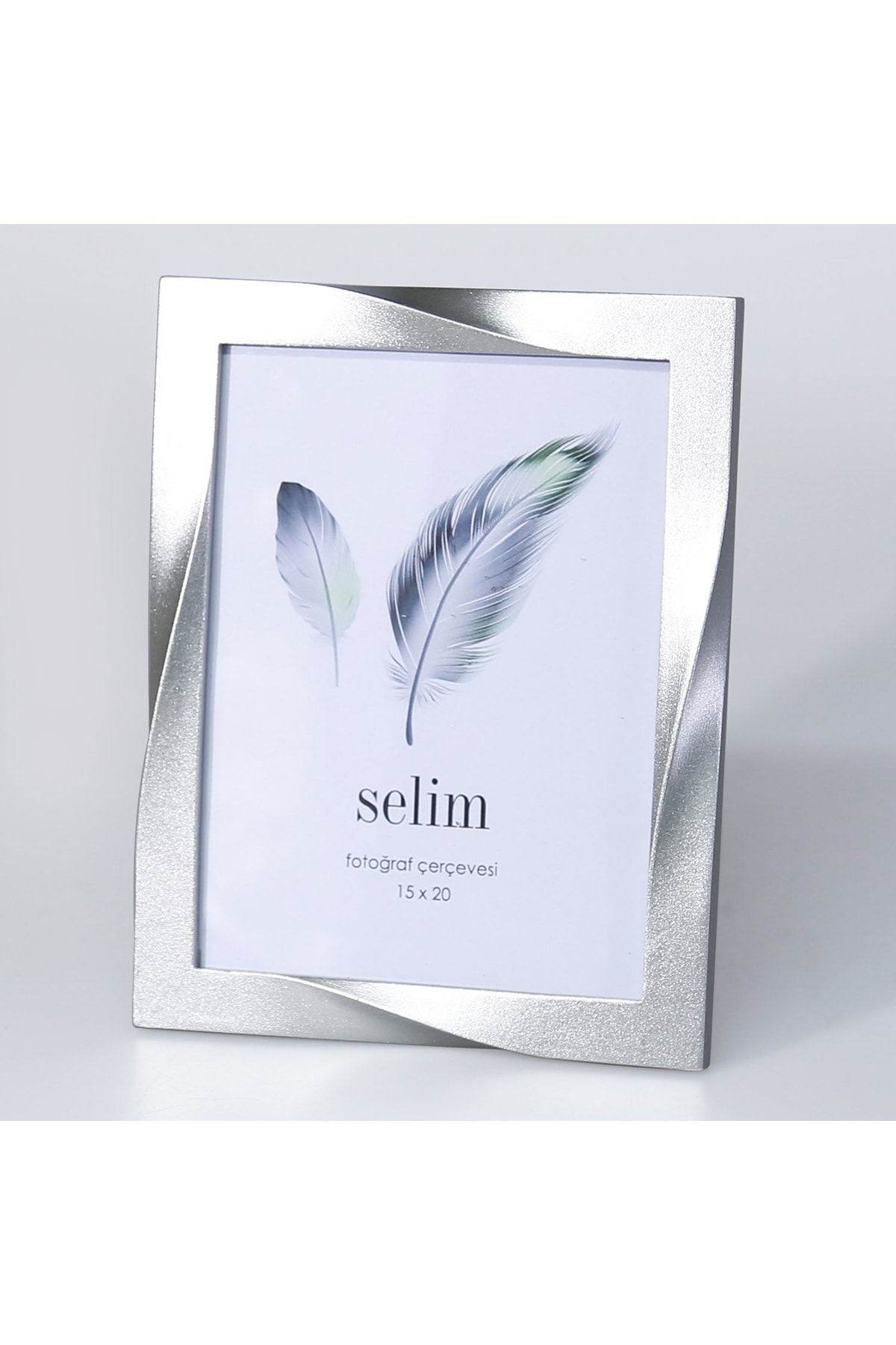 Selim 15x20 Curved Çerçeve Gümüş