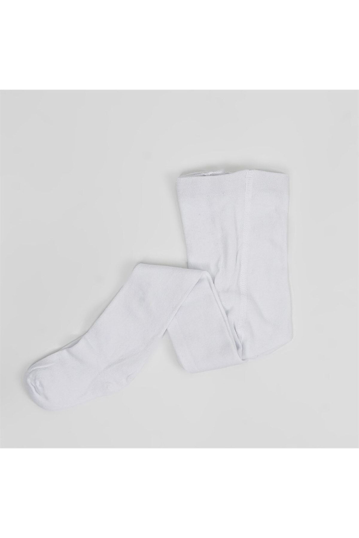 Sebi Bebe Bebek Dikişsiz Külotlu Çorap 124 Beyaz