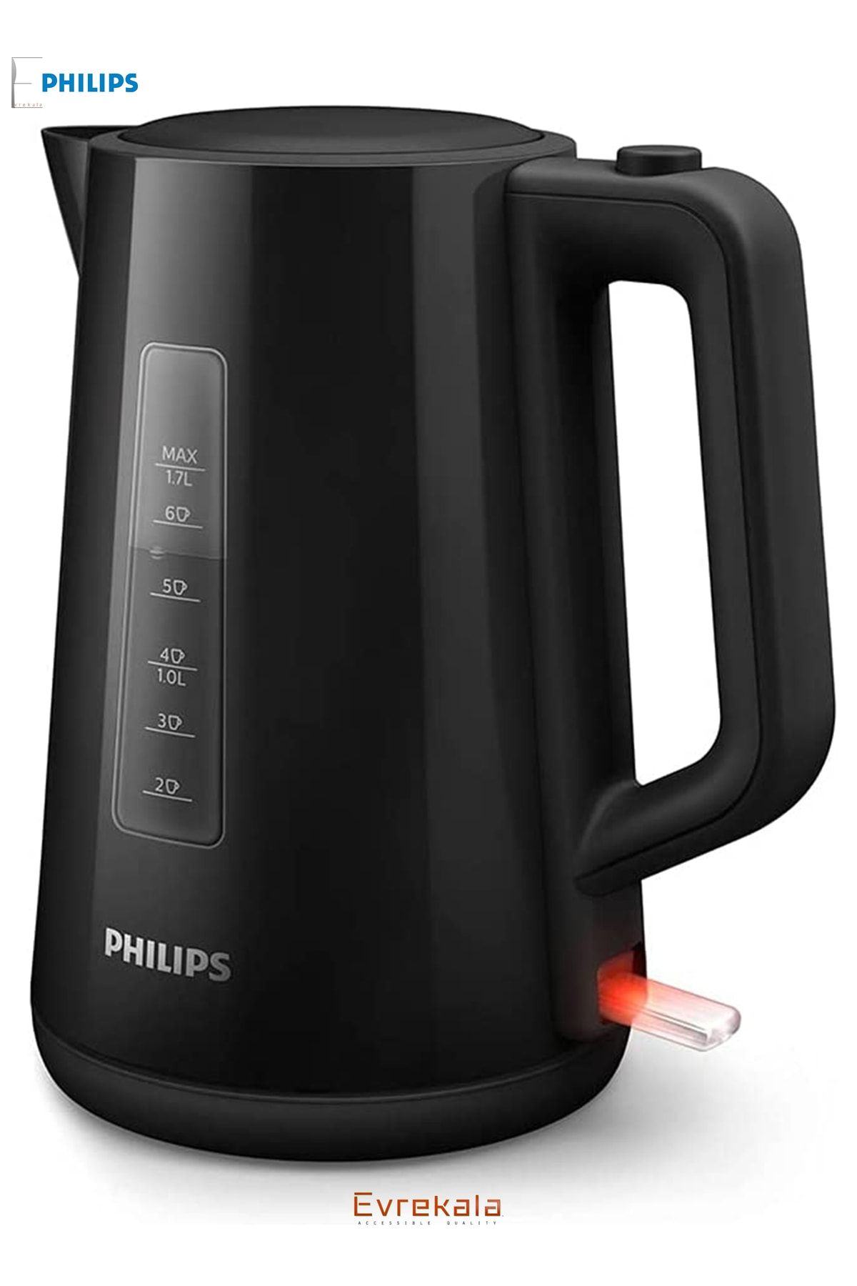 Philips Evrekala Shop Su Isıtıcısı Kettle New Series Black