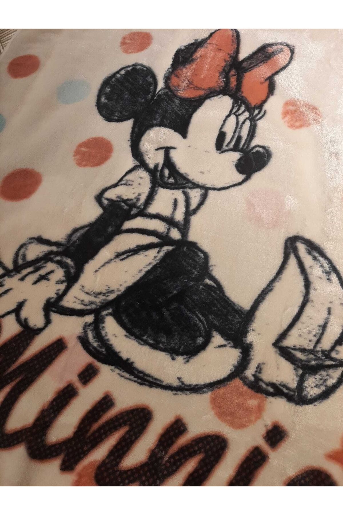 Özdilek Disney Lisanslı Minnie Mouse Bebek Battaniye 100*120