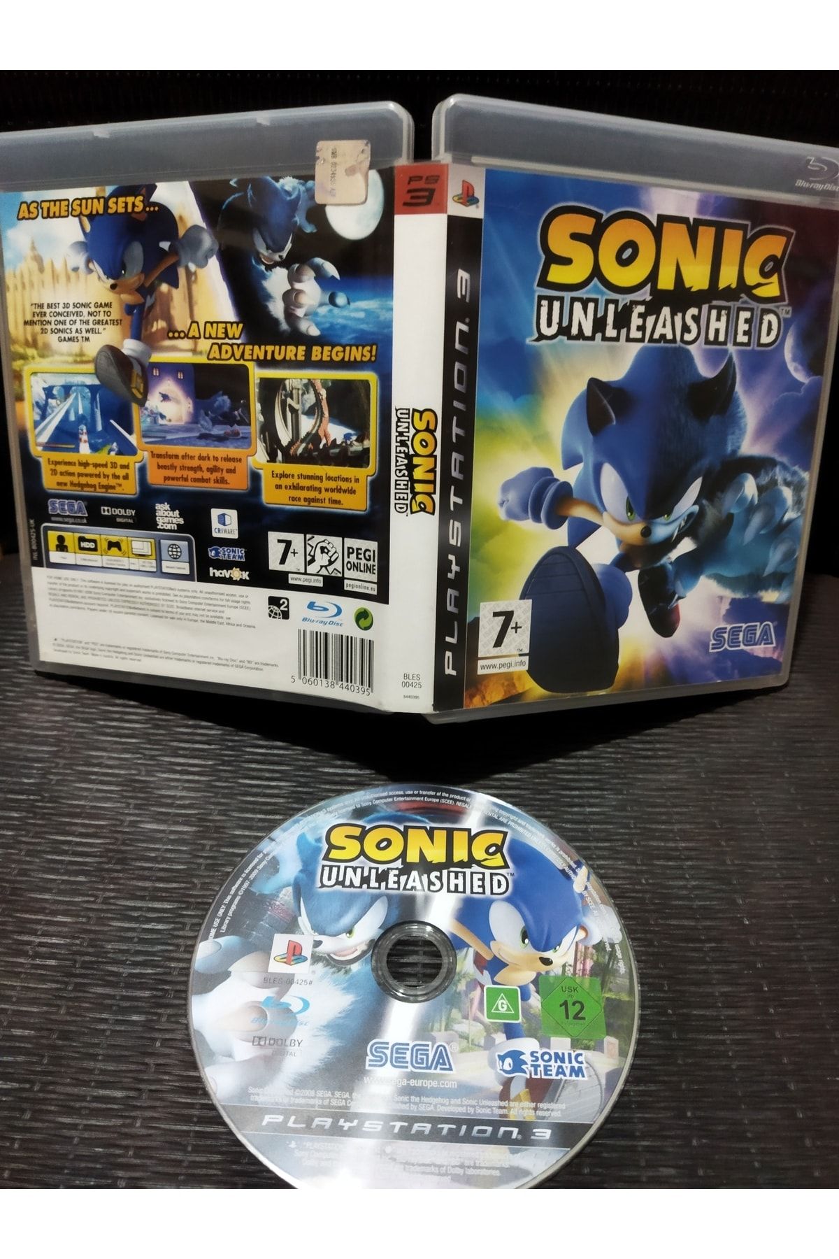 Sega Sonic Unleashed Ps3 Oyunu