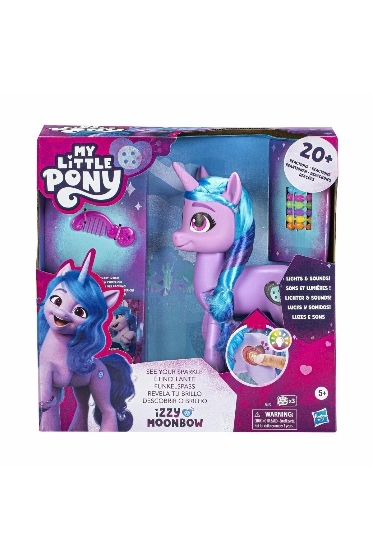 Hasbro F3870 My Little Pony - Işıklı Ve Sesli Izzy Moobow Oyun Seti +3 Yaş