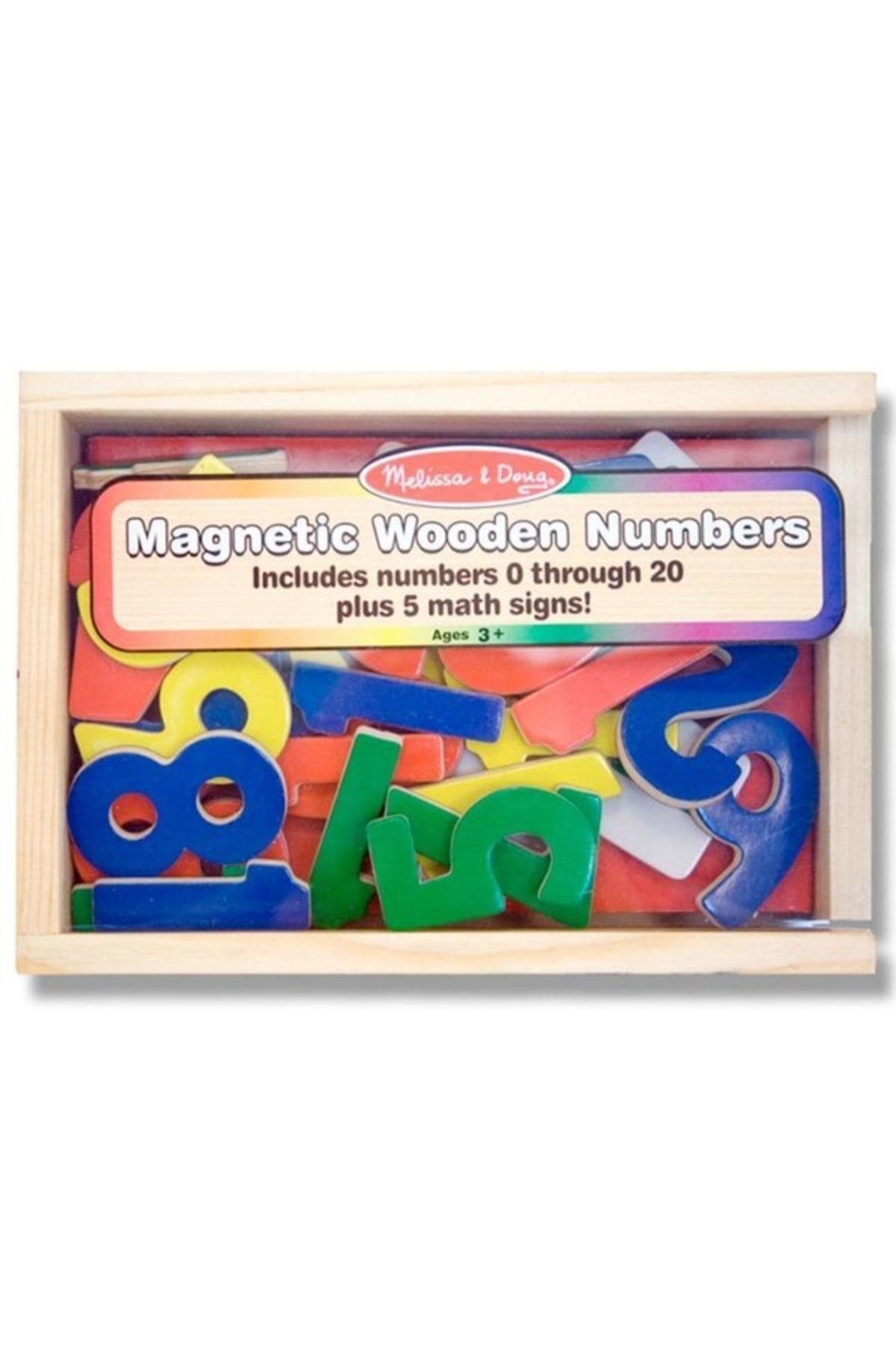 Melissa & Doug M&d Ahşap Oyun.magnetic Wooden Numbers