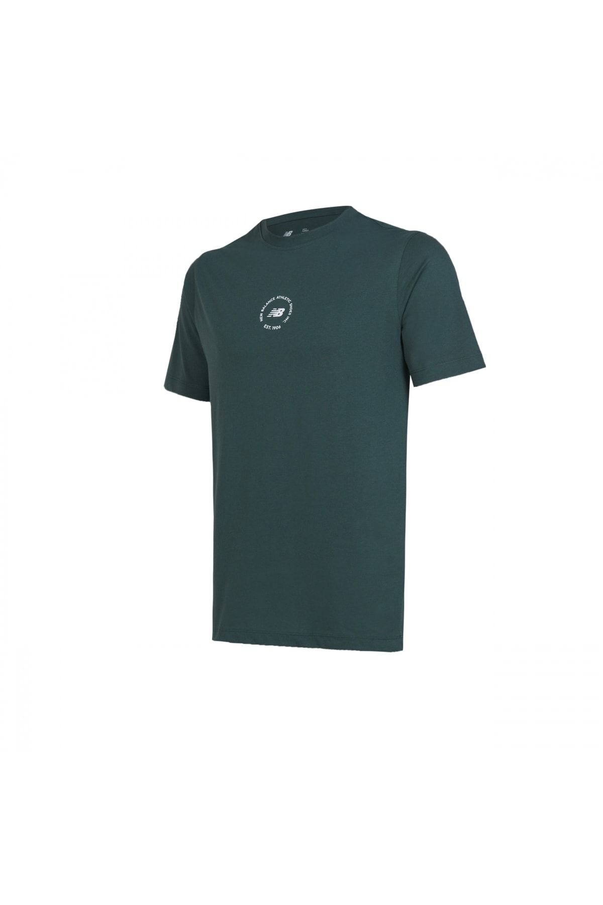 New Balance Lifestyle Yeşil Unisex Tişört Unt1311-pne