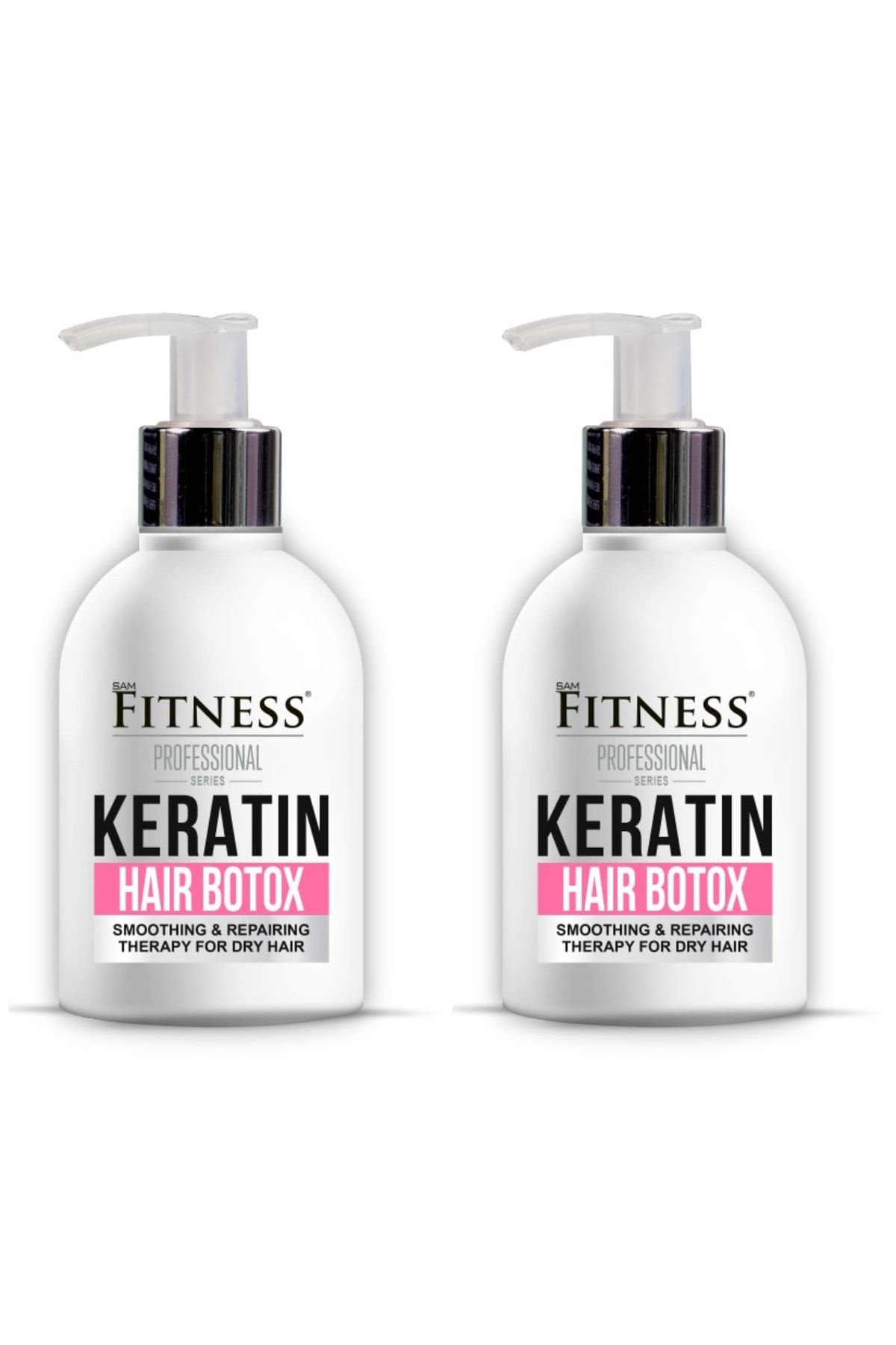 Fitness Professional Yıpranmış Kuru Saçlar Için Onarıcı Keratin Botoks Hair Botox 250 Ml 2 Adet