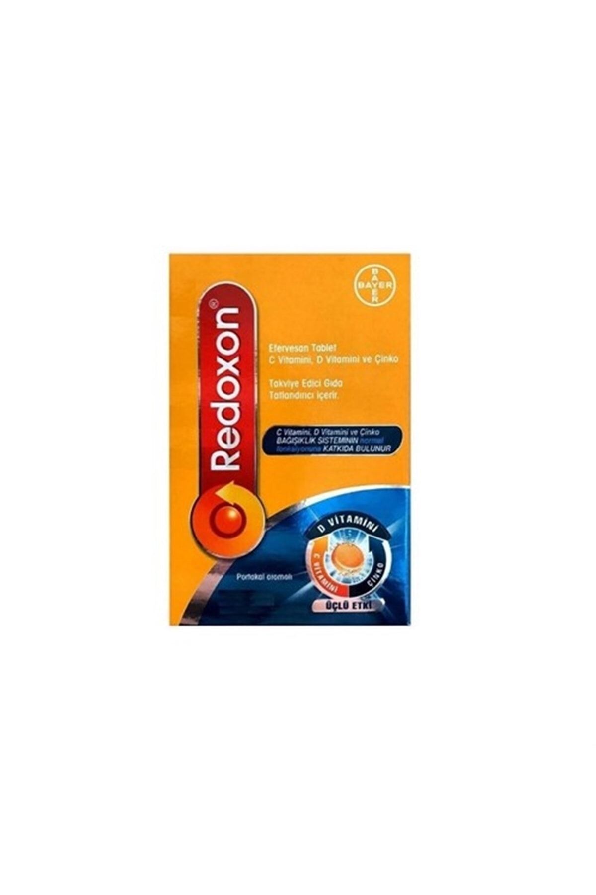 Redoxon Redoxon Üçlü Etki C Vitamini D Vitamini Çinko Efervesan 30 Tablet