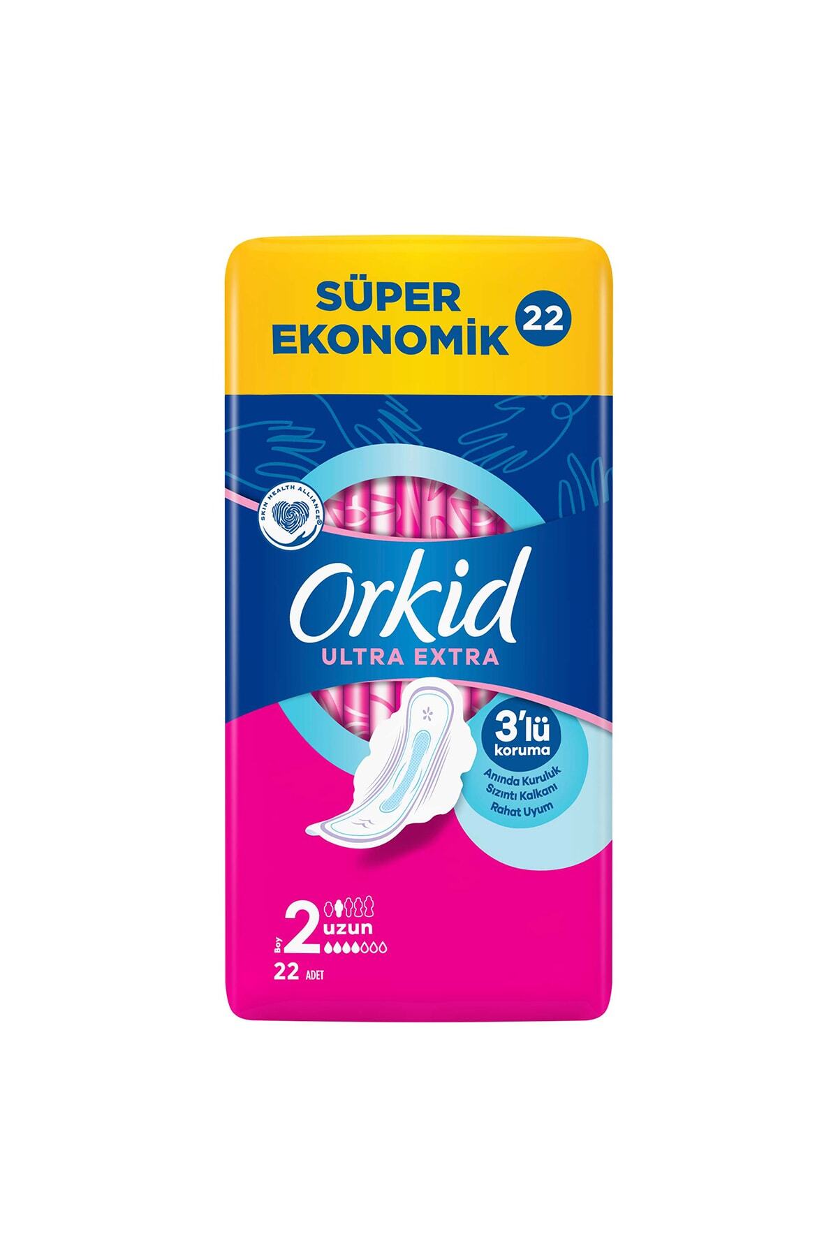 Ultra Ekstra Hijyenik Ped Uzun 22 Adet Süper Ekonomik Paket_1