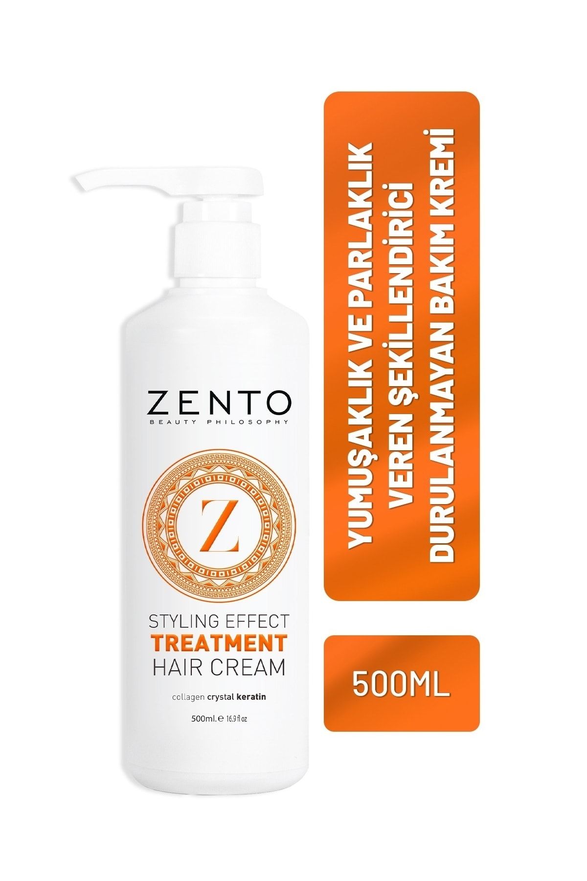 ZENTO Beauty Phılosophy Stylıng Effect Treatment Haır Cream