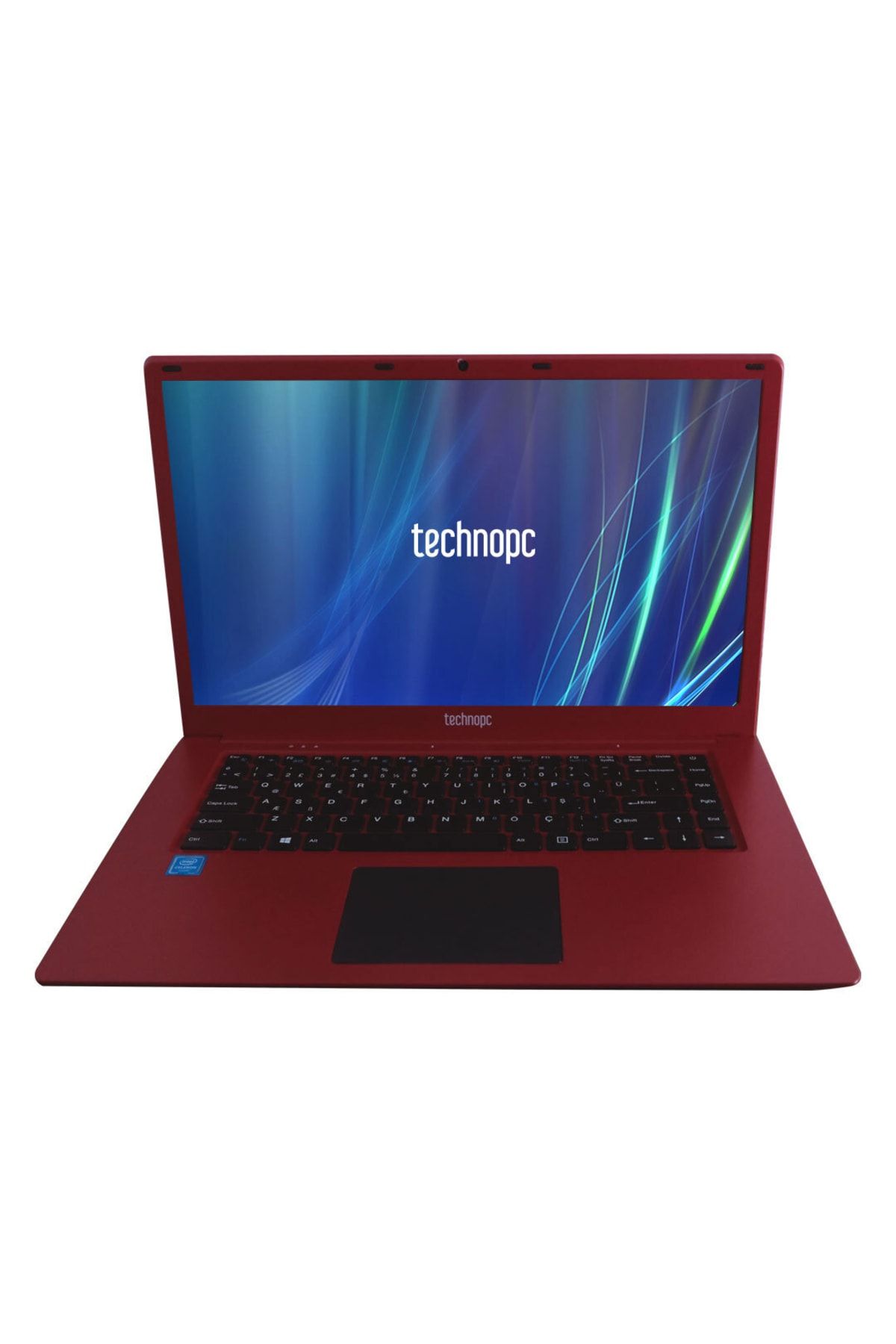 Technopc Ti15n33 N3350e 4gb Ram 128gb + 240gb Ssd Freedos Kırmızı 15.6 Inc Notebook Taşınabilir Bilgisayar