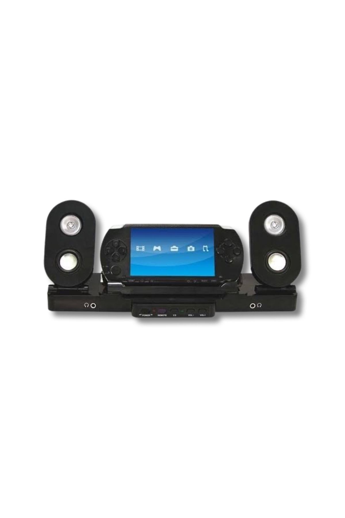 YUES Psp Multi Speaker Stand Psp Hoparlör 2.1 (PSP 2000 / 3000 UYUMLU)