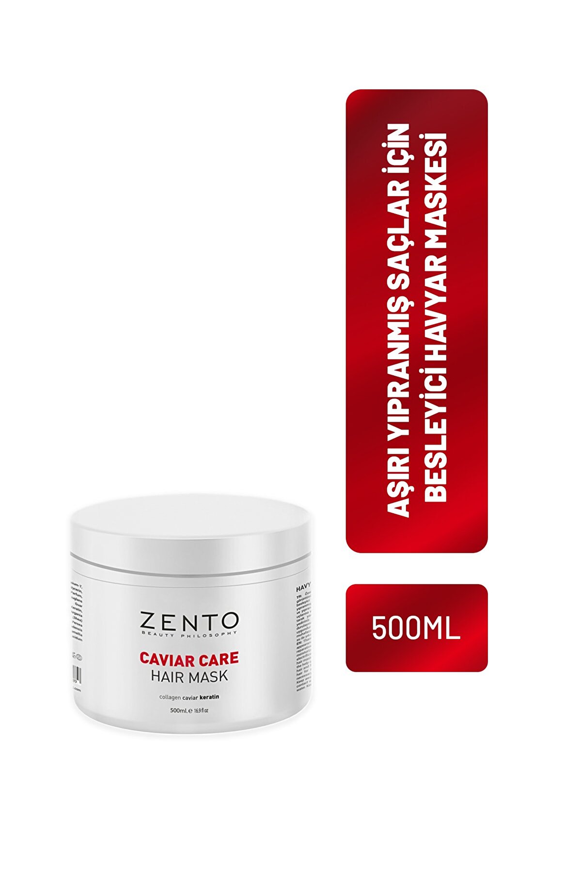ZENTO Yoğun Havyar Bakım Saç Maskesi Fiyatı, Yorumları Trendyol