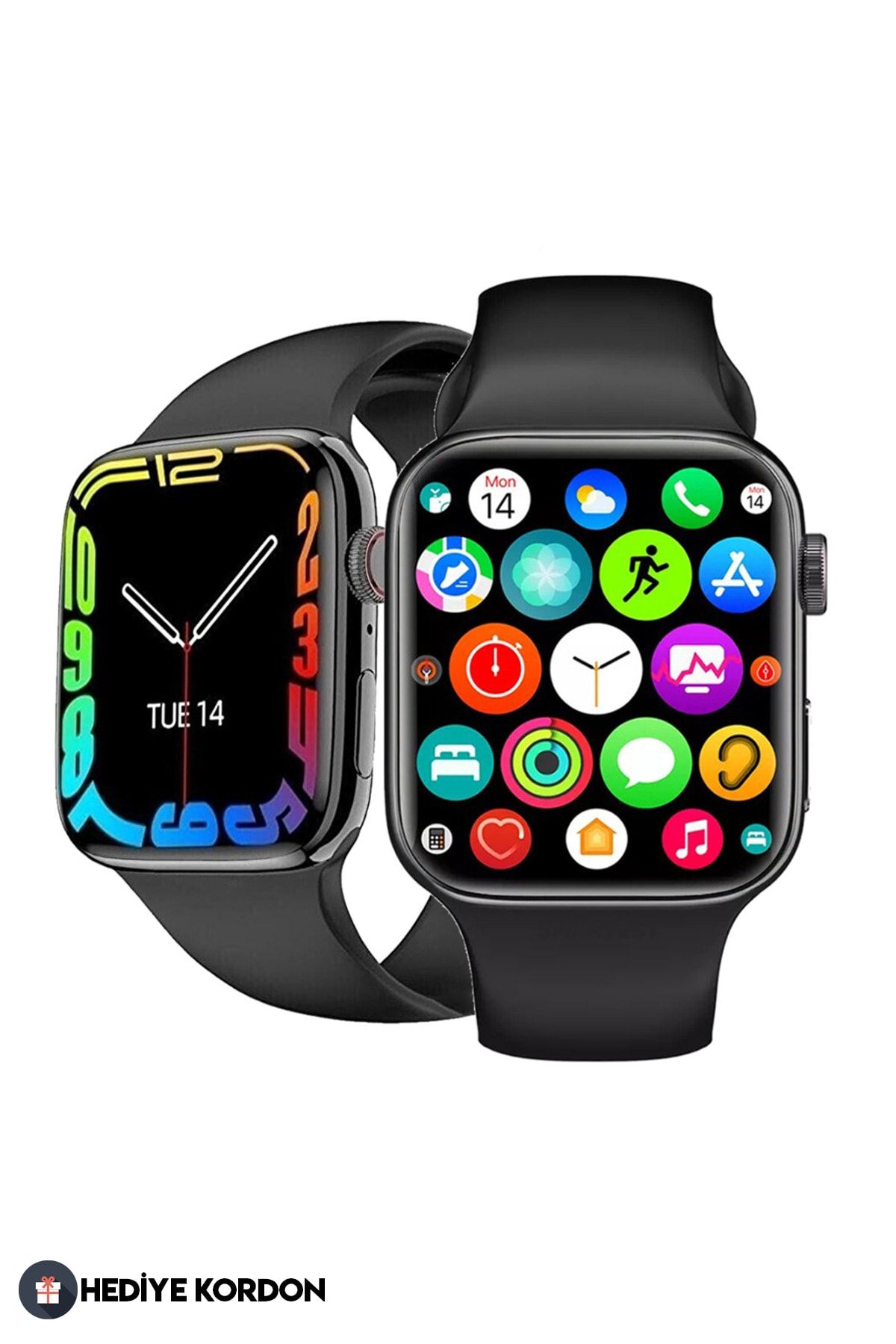 SMARTEST Watch 7 Dt Max Premium Smartwatch 2023 Yeni Akıllı Saat Çift Kordon Gps Bluetooth Arama Android Ios