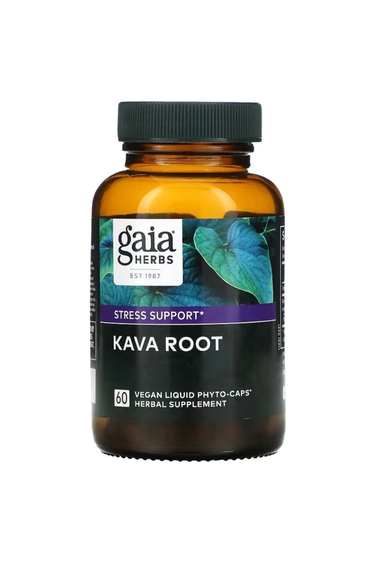Life Gaia Herbs, Kava Root, 60 Vegan Liquid Phyto-caps