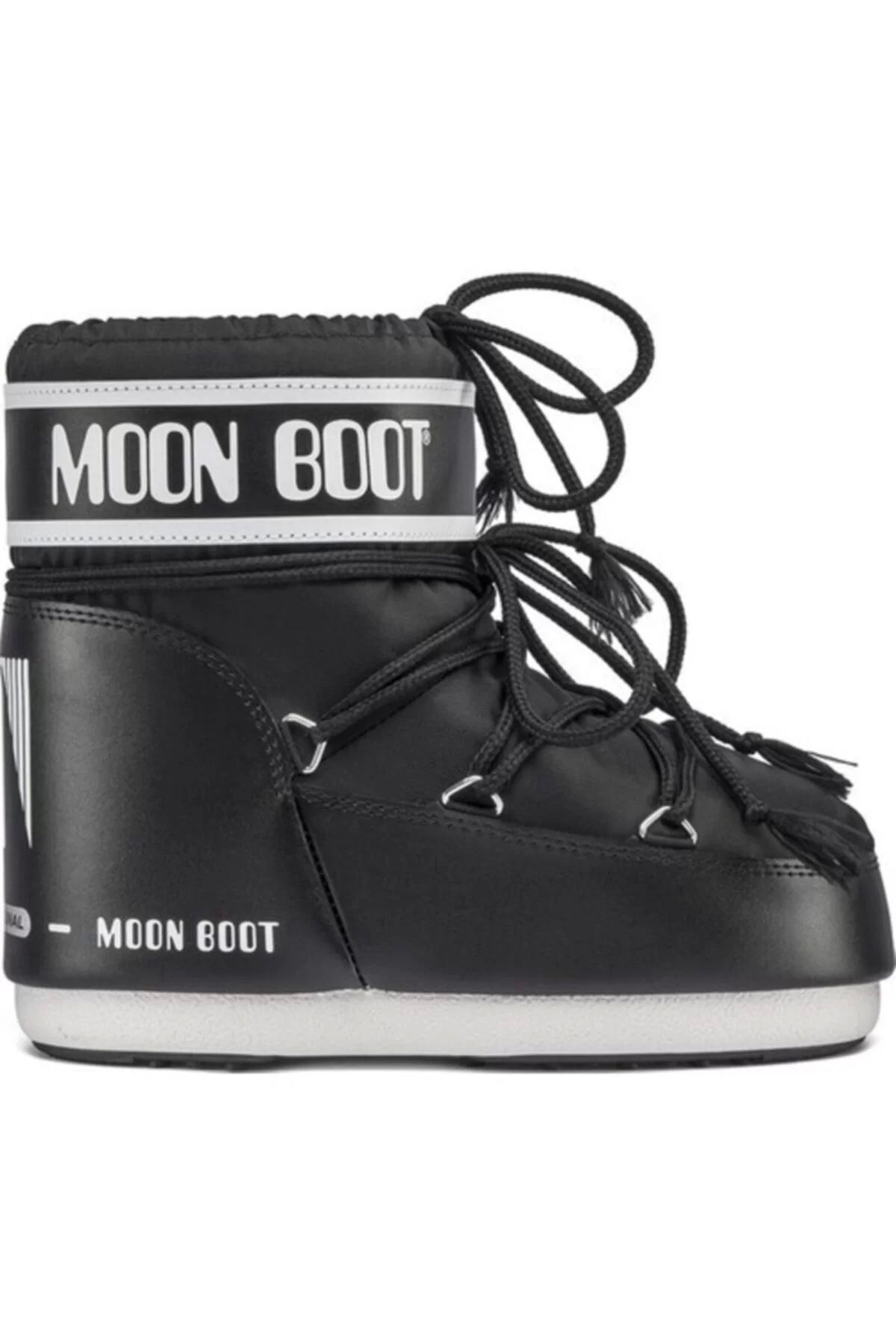 Moon Boot Siyah Kadın Kısa Kar Botu 14093400 001