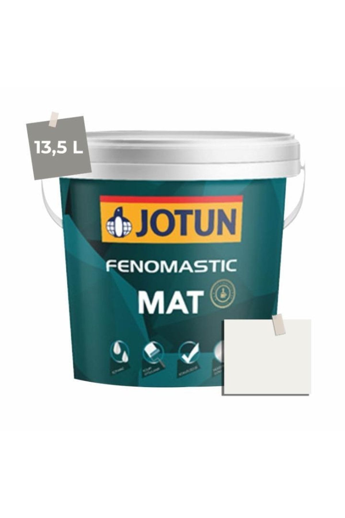 Jotun Fenomastic Mat 13,5 Lt 9918 Classic White S0500-n