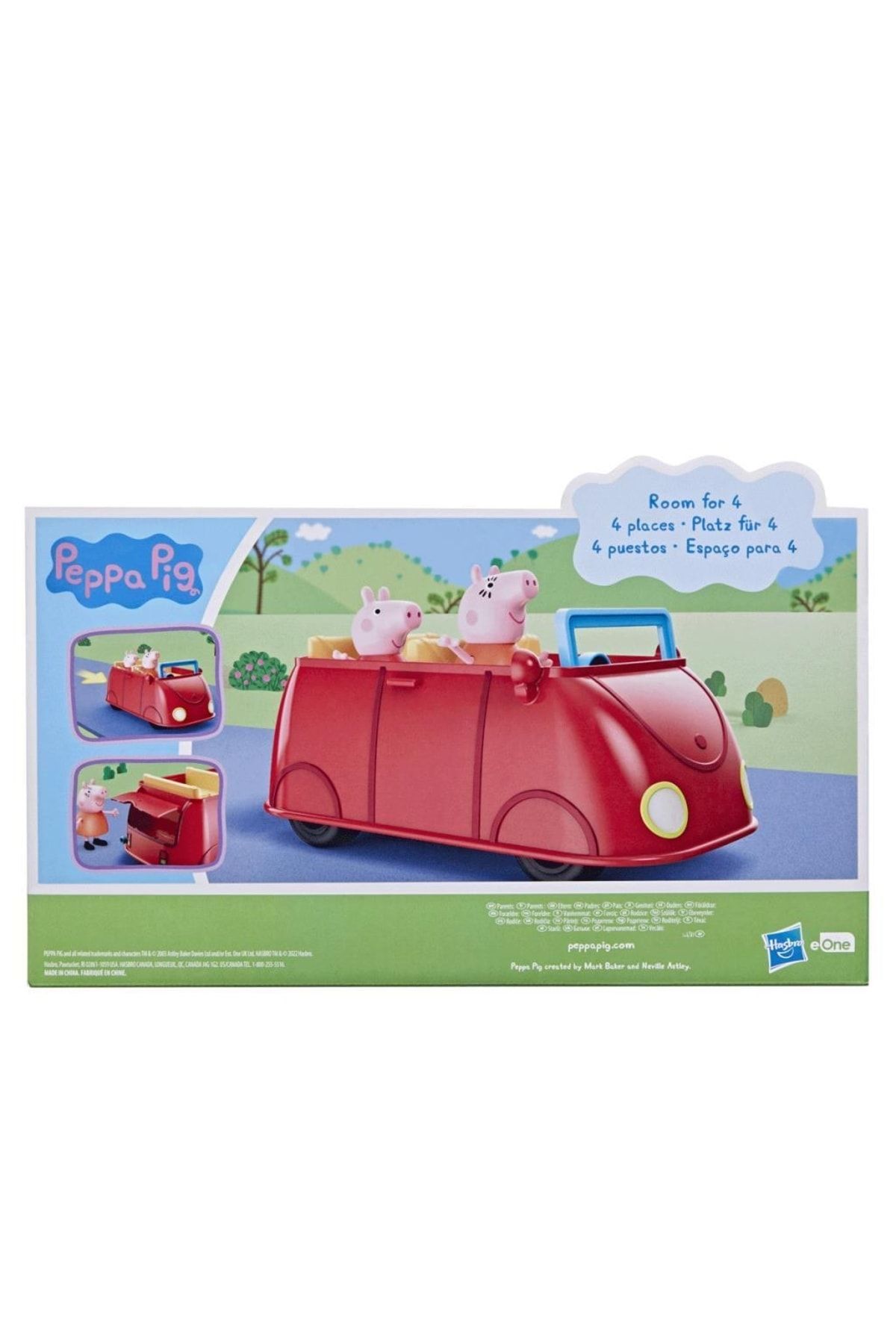 Hasbro F2184 Peppa Pig Kırmızı Aile Aracı +3 Yaş