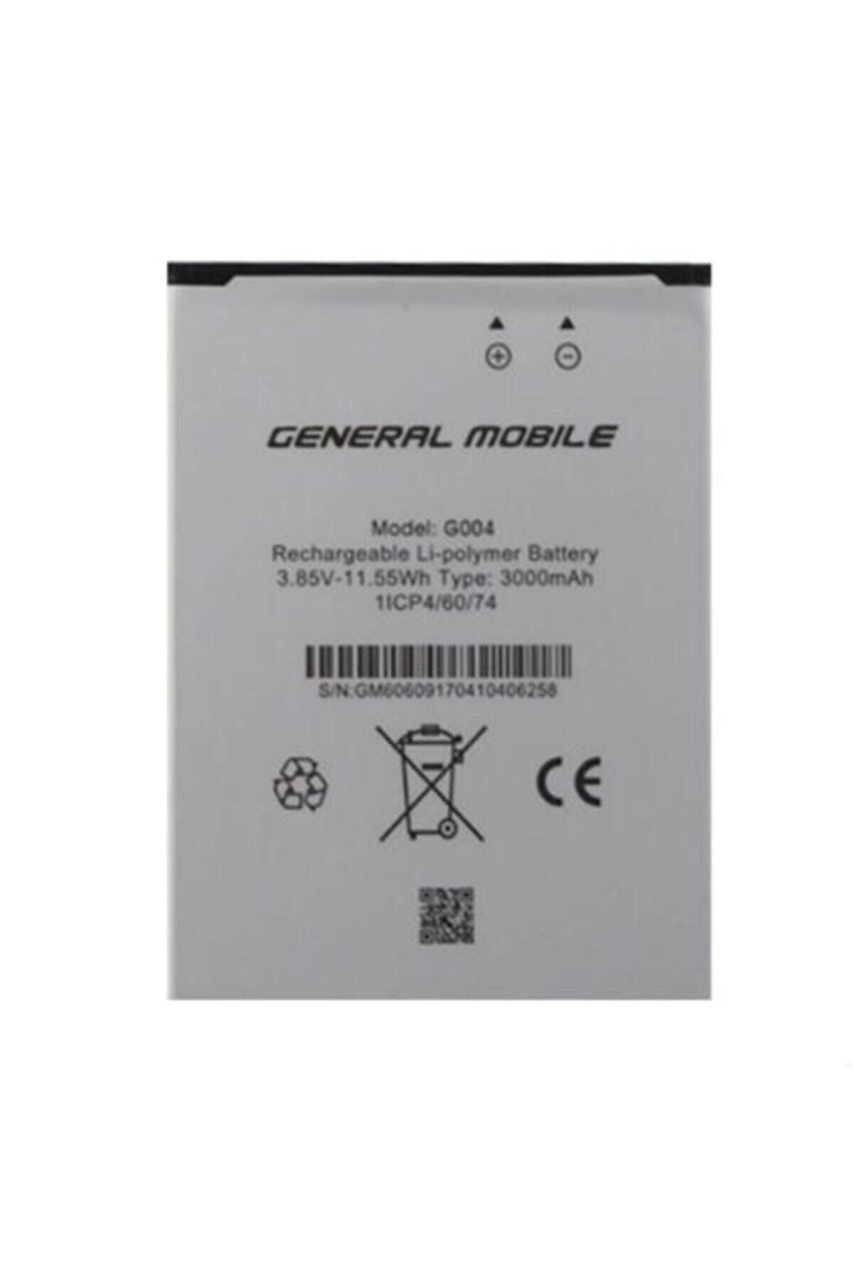 General Mobile Gm6 Batarya Pil 3000 Mah.