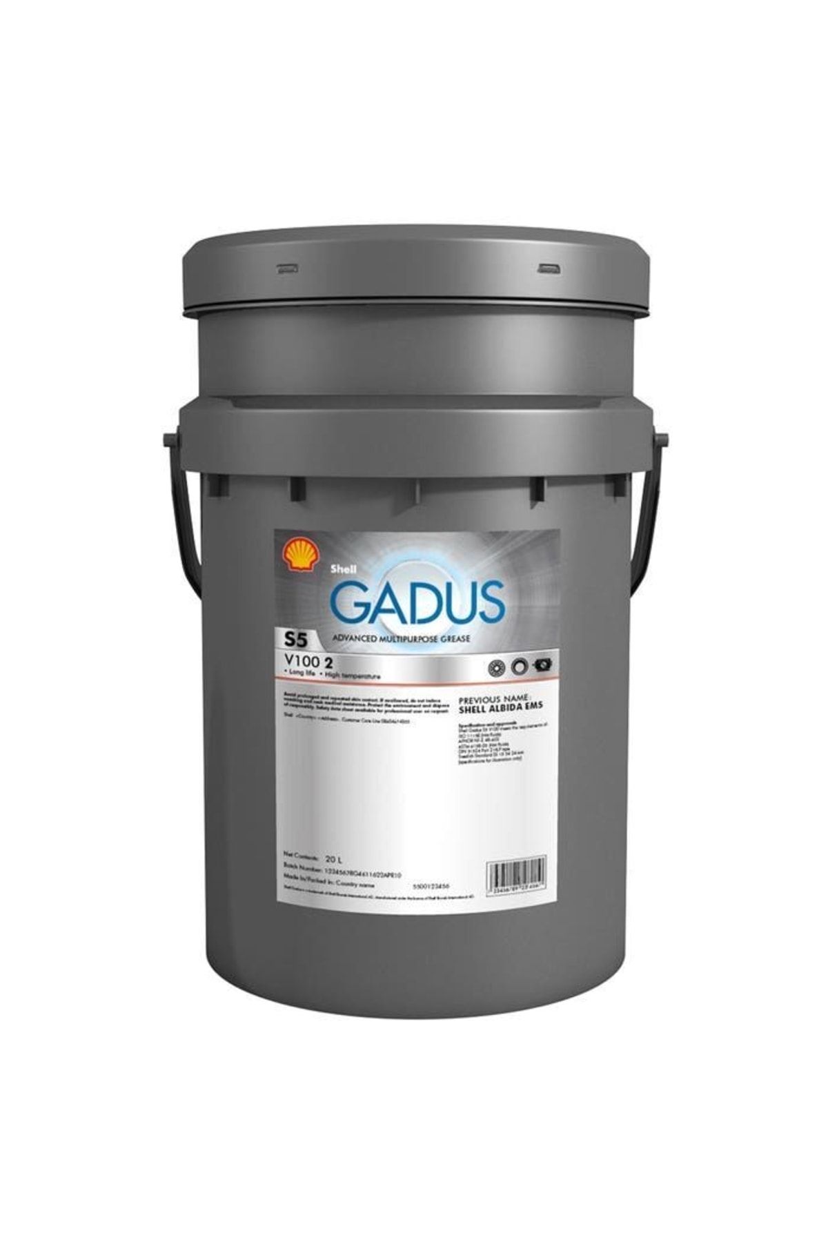 Shell Gadus S5 V100 2 - 18 Kg Gres Yağı