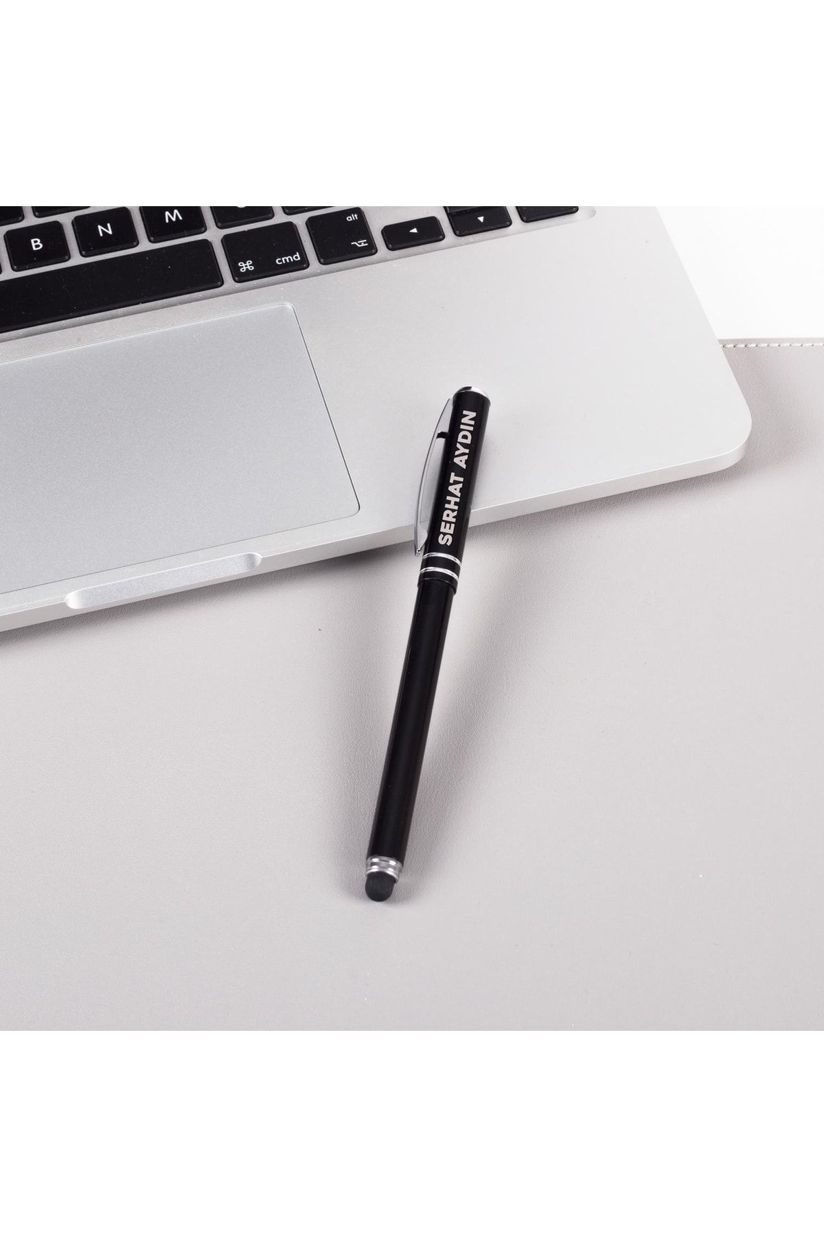 Ofistike Kişiye Ve Isme Özel Isim Yazılı Kutulu Touch Pen Özellikli Tükenmez Kalem