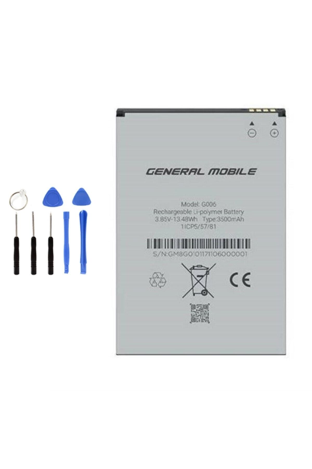 General Mobile Genral Mobile Discovery Gm9go Batarya Pil Tamir Seti Uyumlu !!!