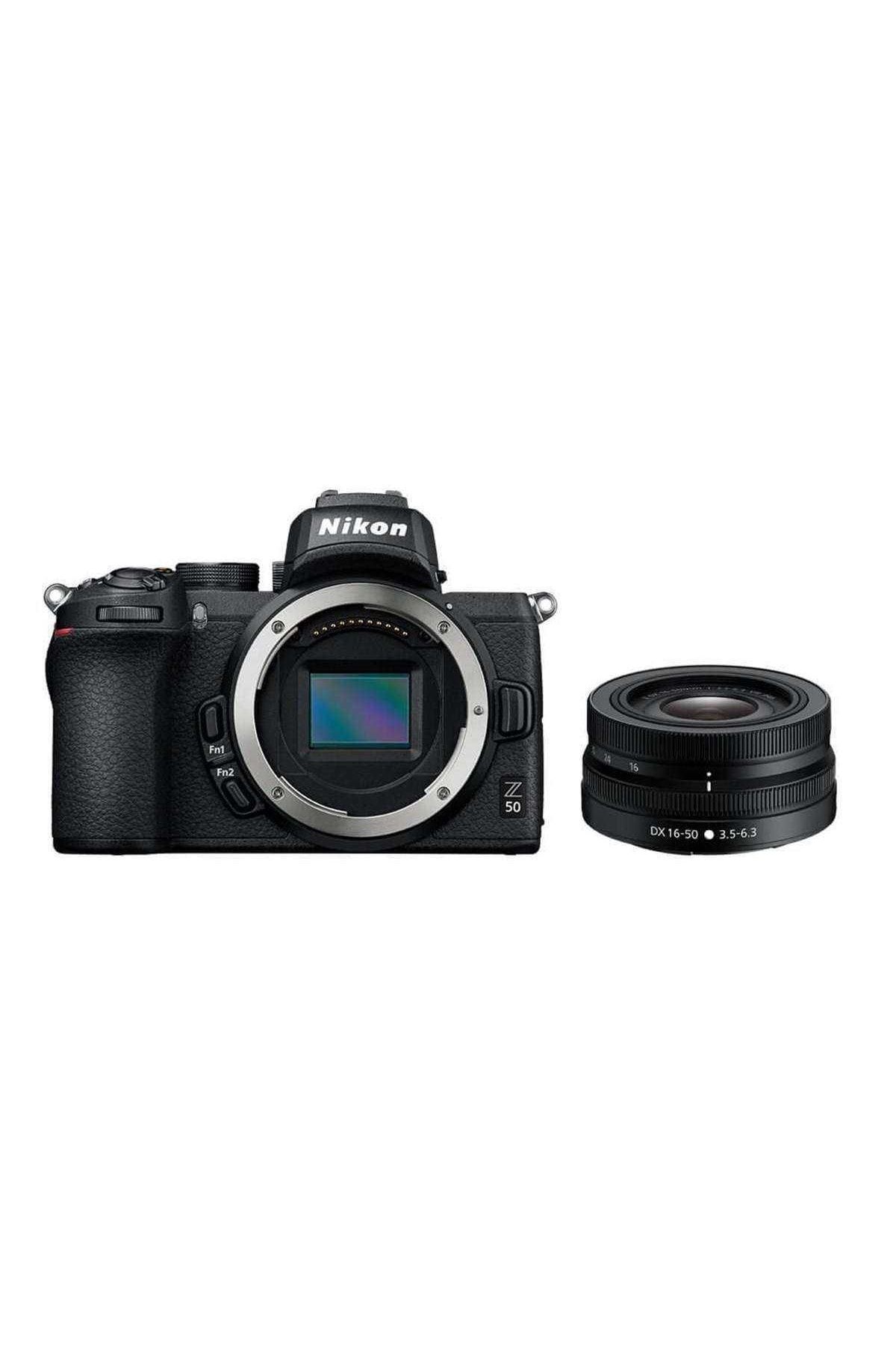 Nikon Z50 Dx 16-50mm Aynasız Kit Fotoğraf Makinesi Siyah