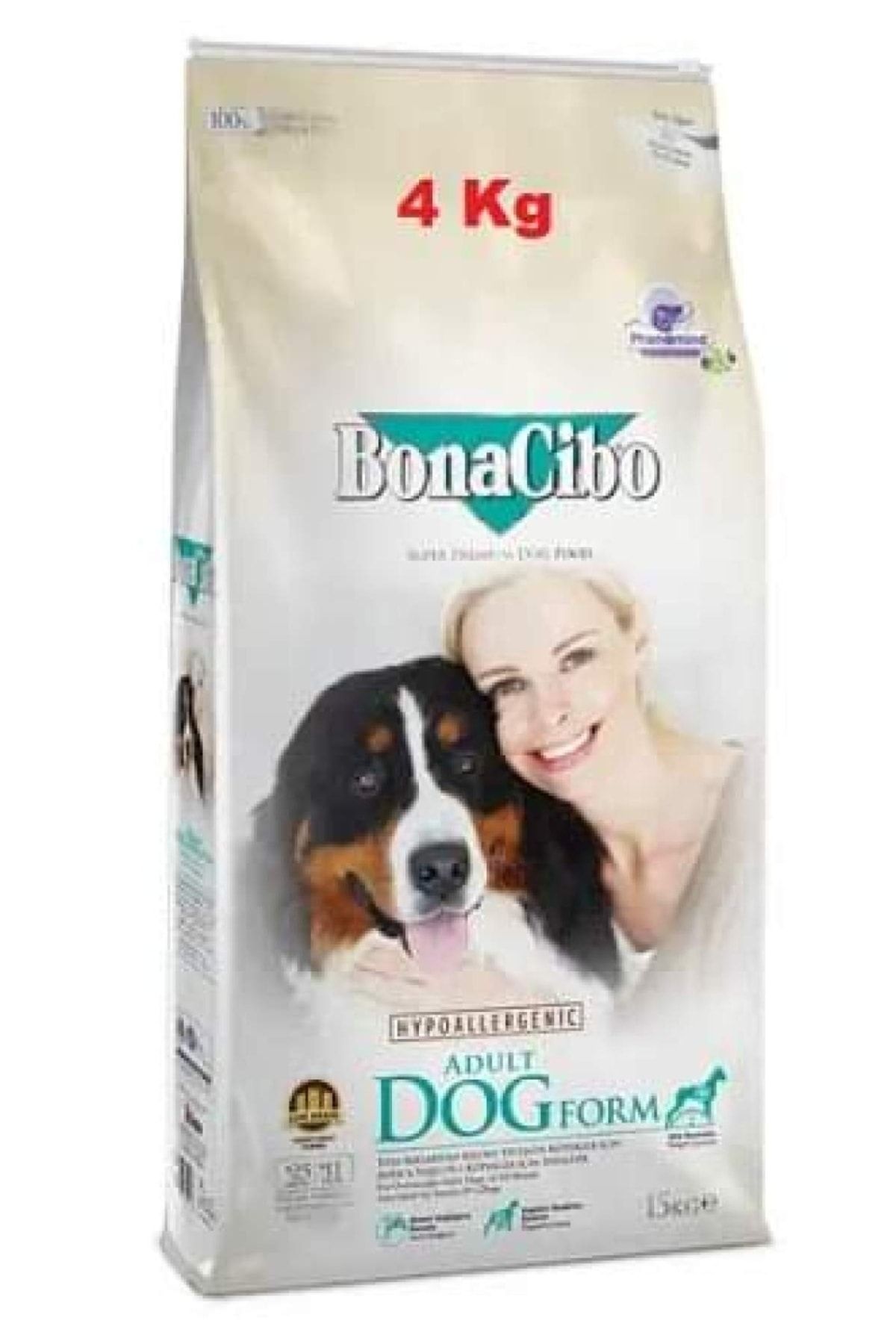 BonaCibo Adult Dog Form Form Yetişkin Köpek Maması 4 Kilo