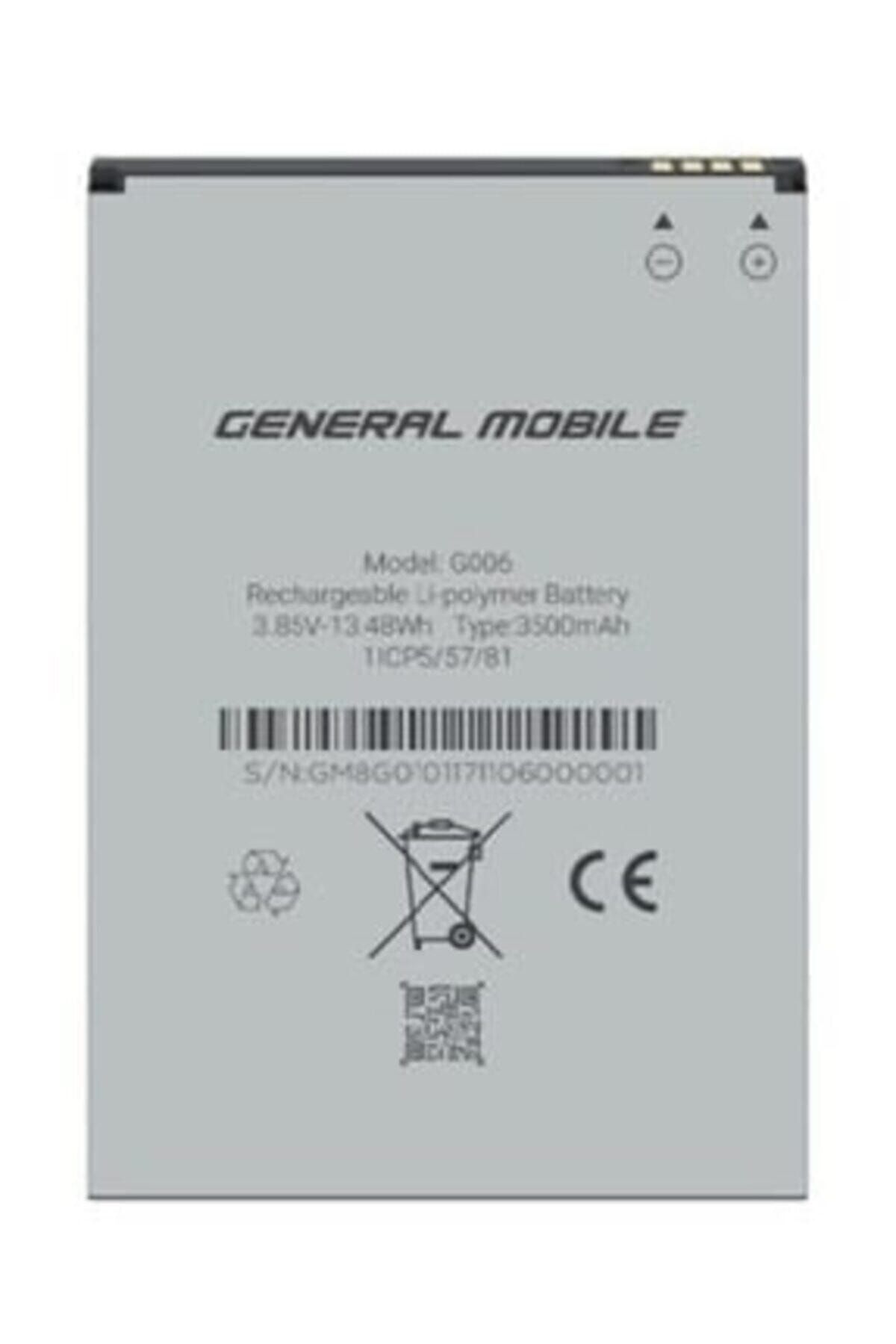 General Mobile Discovery Gm8 Go Batarya