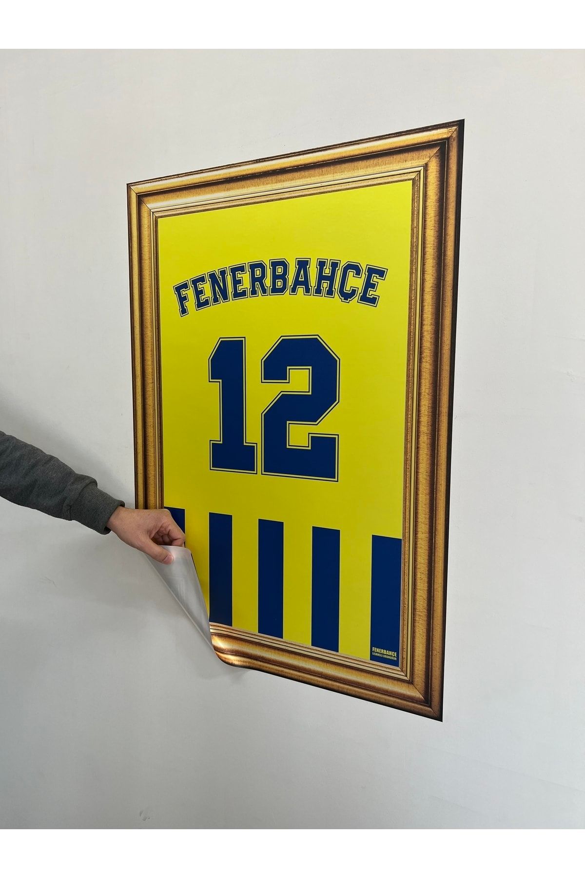 Fenerbahçe Odyak Statıkıum Tablo 12 Pratik Statik Kağıt Yapışkansız Tutunabilir Fb Lisanslı Orijinal