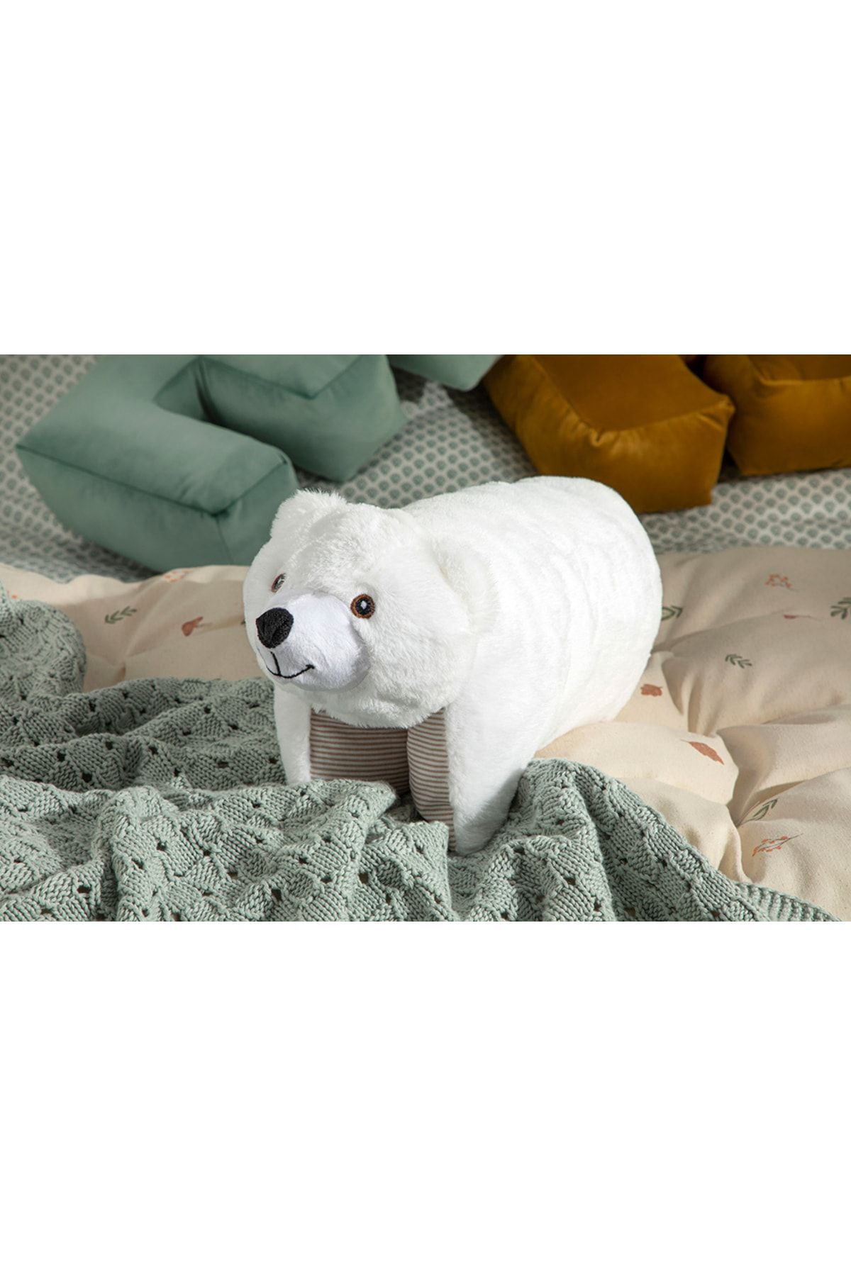 English Home Polar Bear Çocuk Yastık 40x43 Cm Beyaz