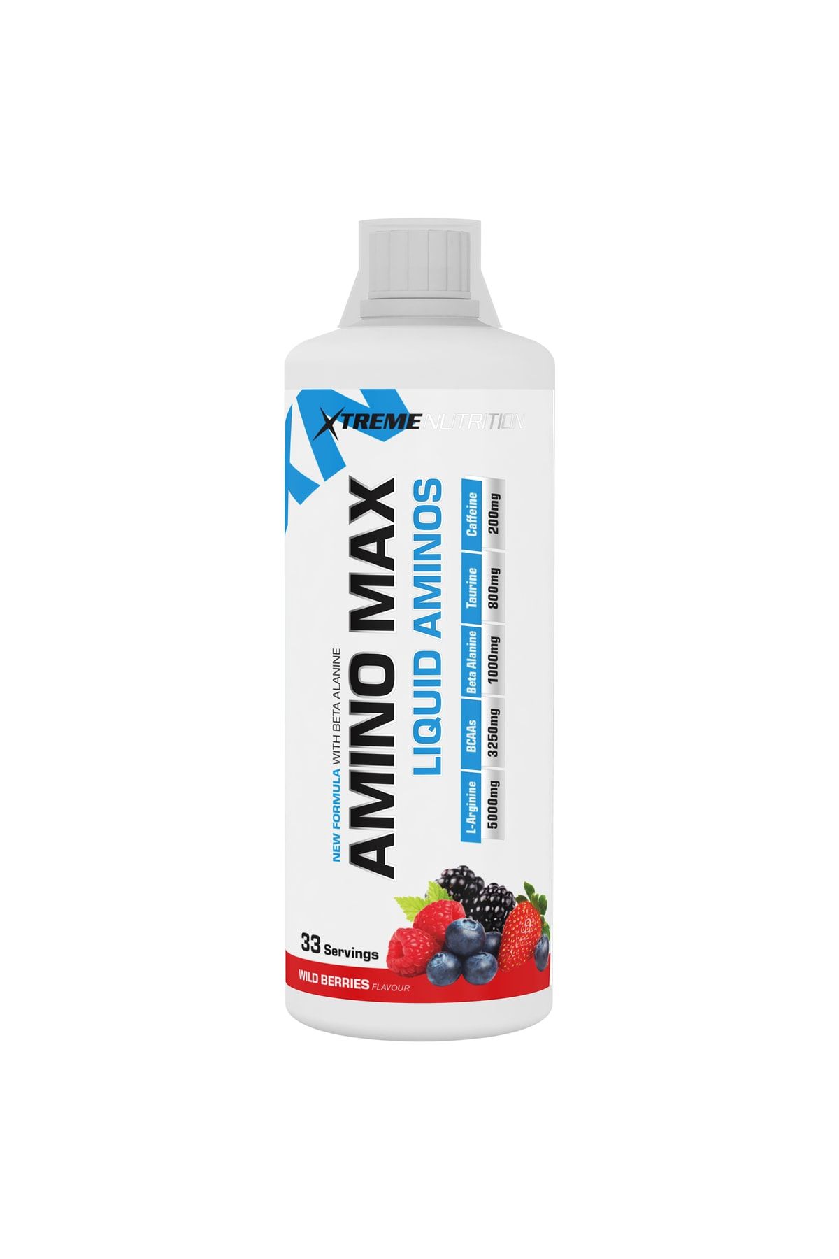 Xtreme Nutrition Xtreme Amino Max Liquid Aminos 15,200 Mg 1000 ml - 33 Servis (ORMAN MEYVELİ) Pre Workout