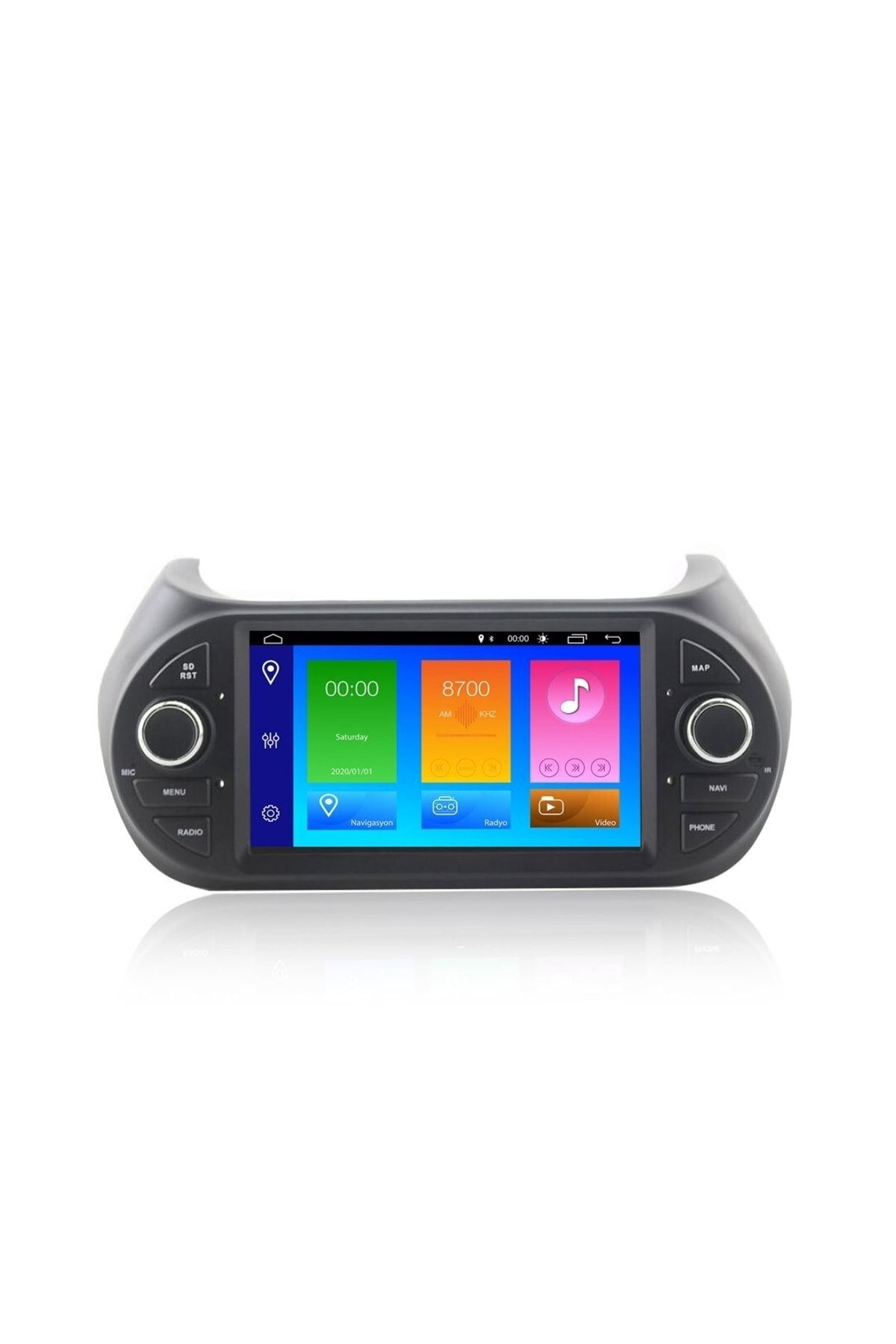 Navimex Fiat Fiorino-citroen Nemo Android 10 Carplay Özellikli Navigasyon Multimedya Ekran 2 16 Hdd Nav-9920