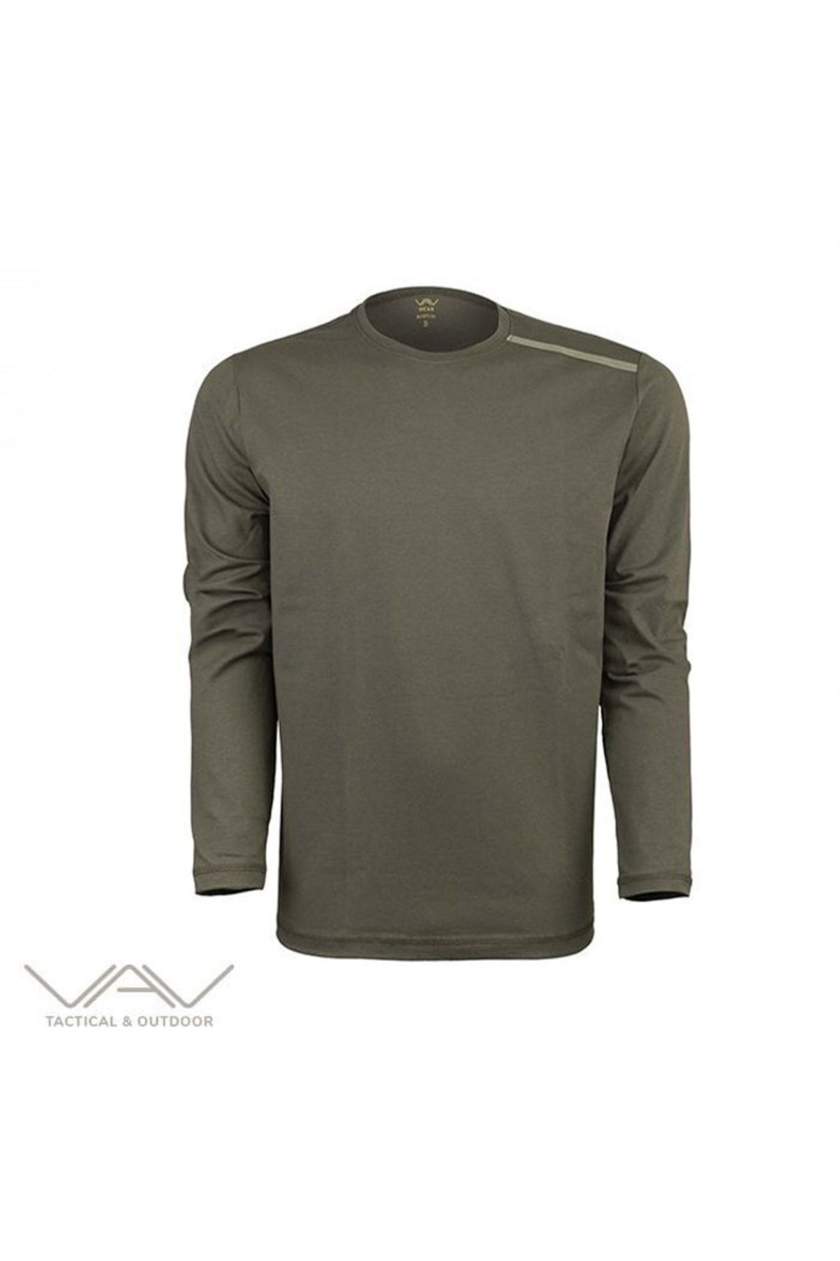 VAV WEAR Vav Baseti-04 Uzun Kol Sweatshirt Haki M