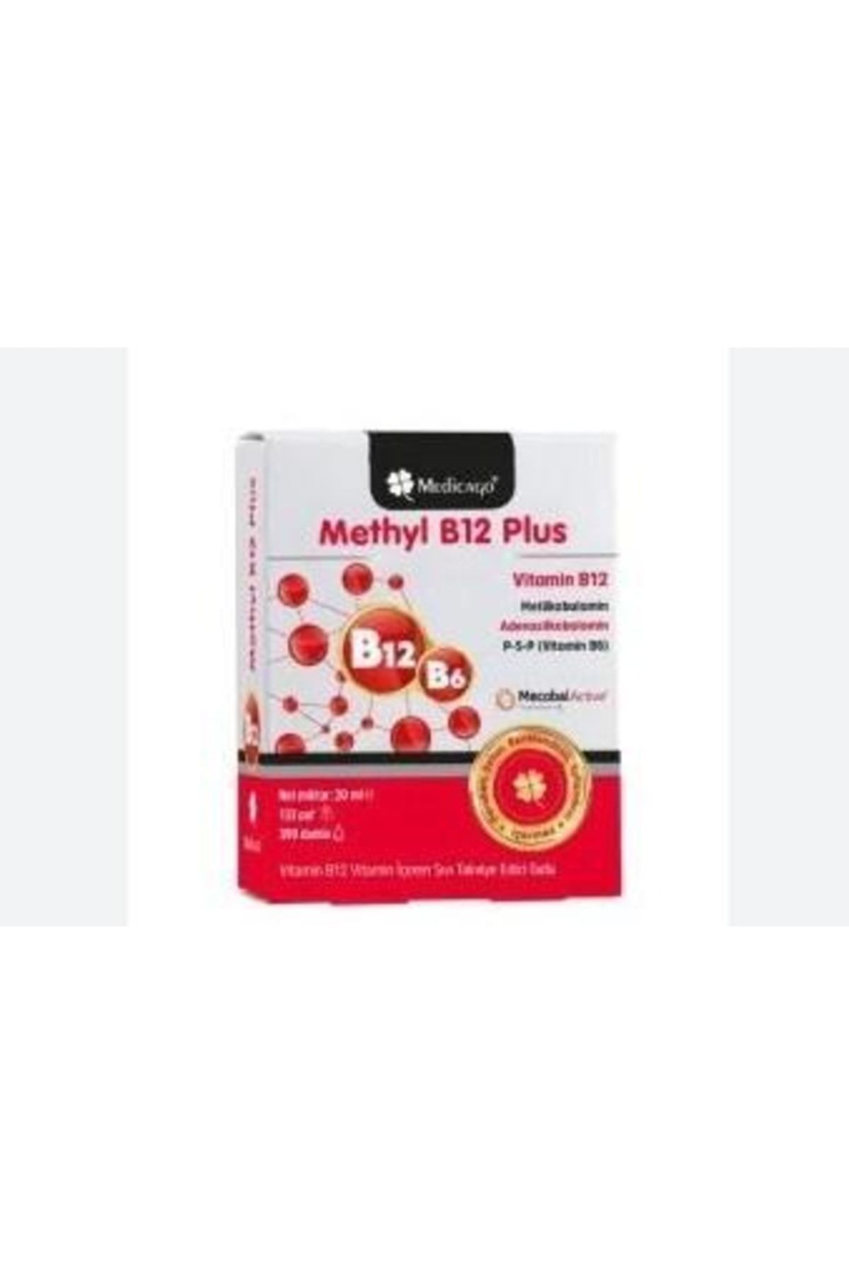 MedicaGo Methyl B12 Plus Sprey 20 ml