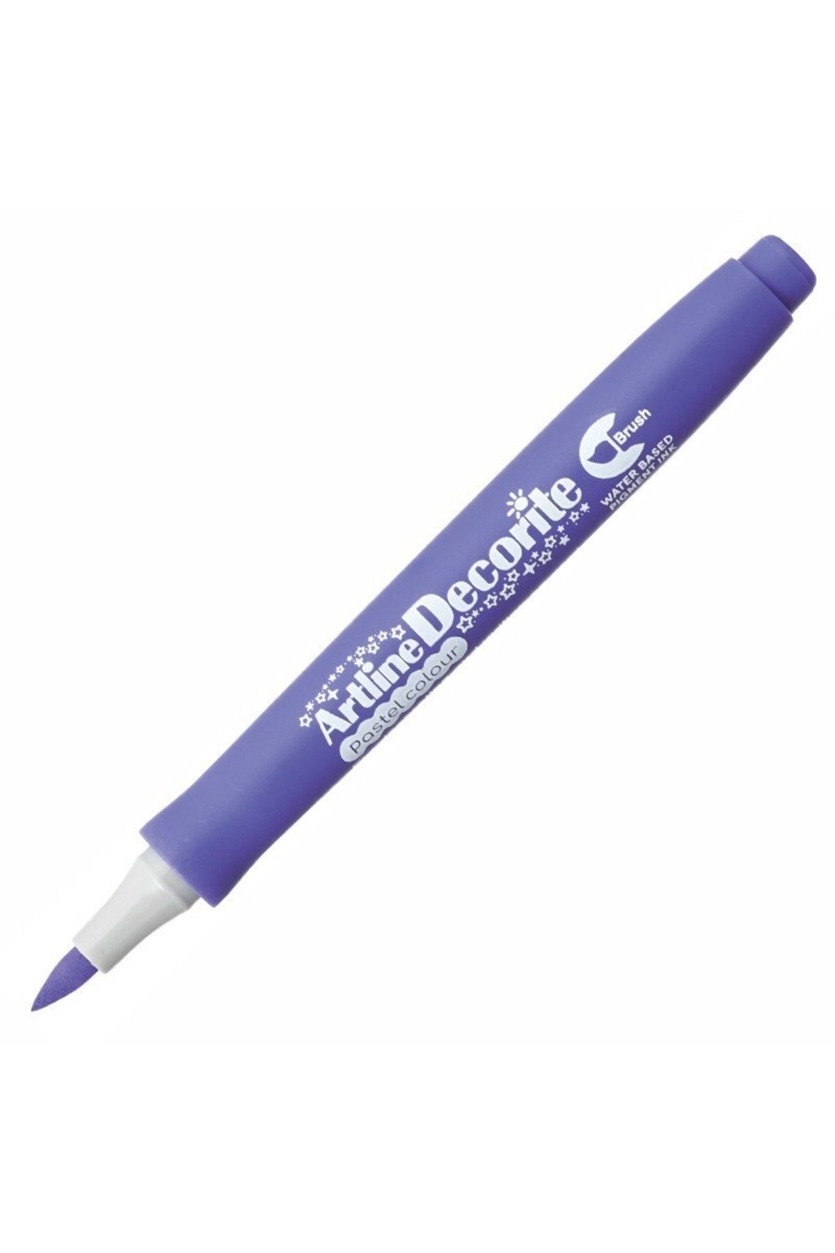 artline Decorite Marker Kalem Fırça Uçlu Pastel Purple