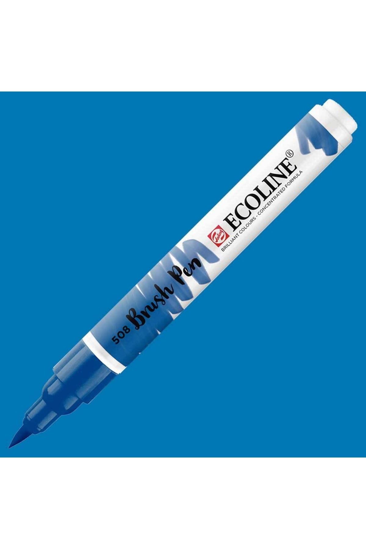 Talens Ecoline Brush Pen Fırça Uçlu Kalem 508 Prussian Blue