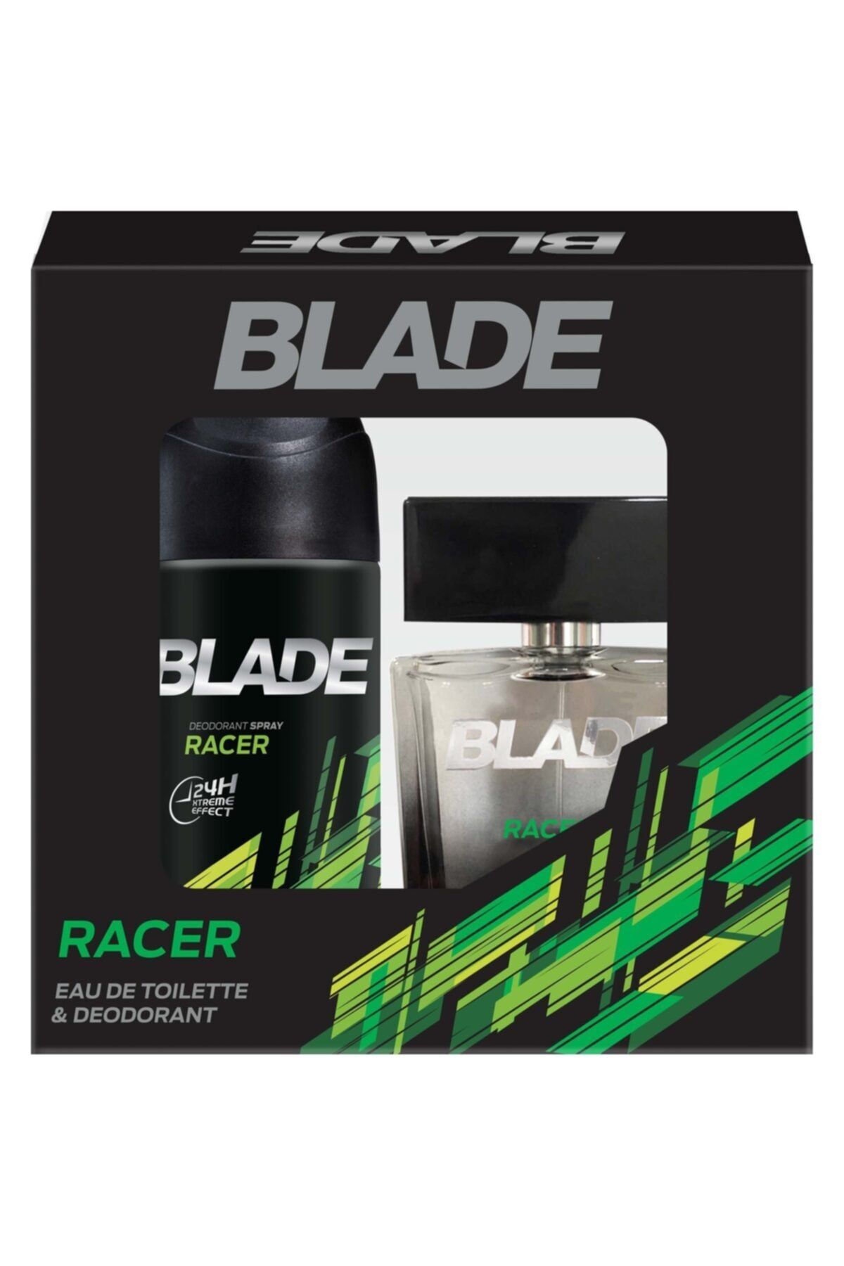 Blade Racer Edt 100 ml Erkek Parfüm + Deodorant 150 ml Set 8690586015623