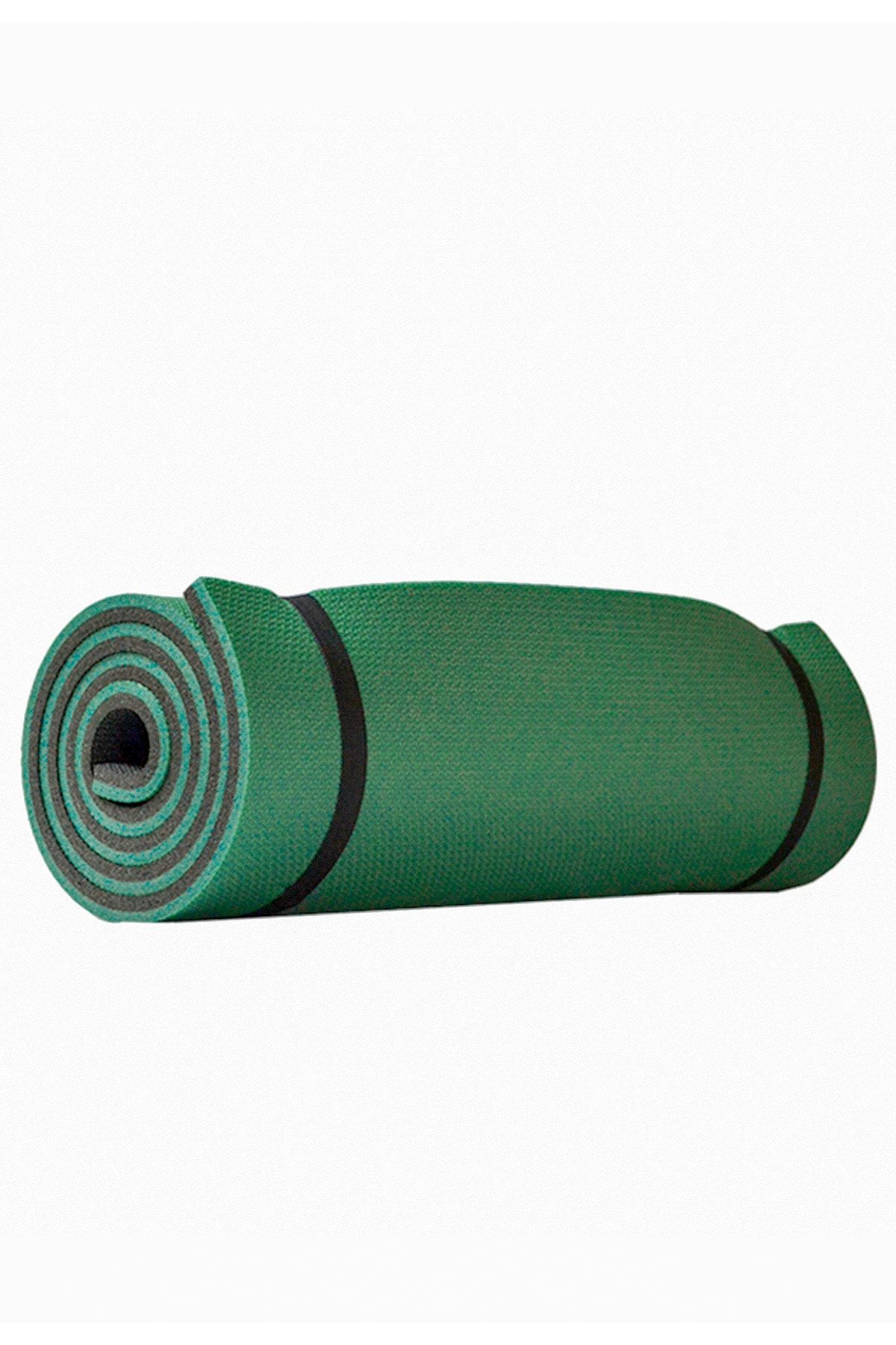 Attack Sport 16mm Pilates Minderi, Yeşil-siyah, Çift Taraflı 180 Cm X 60 Cm X 1,6 Cm