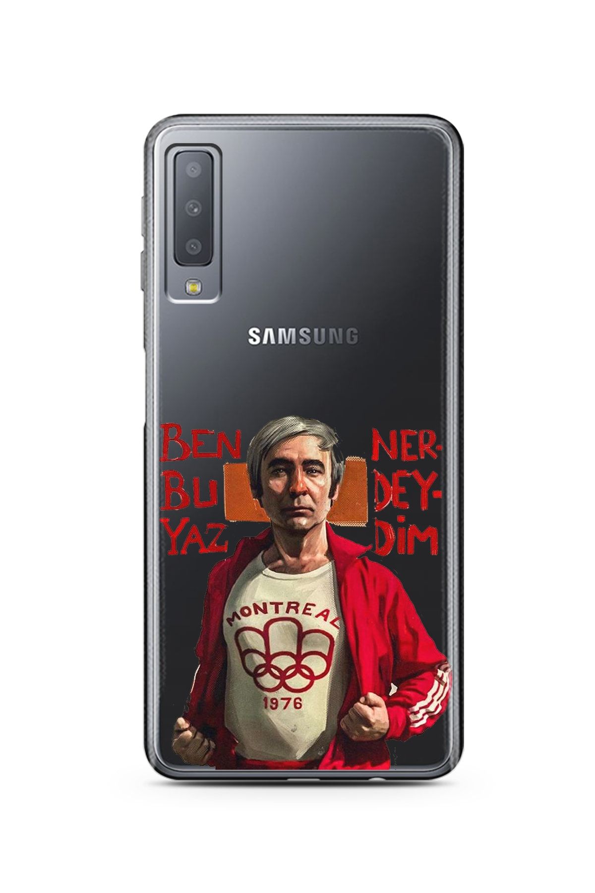 Spoyi Samsung A7 (2017) Uyumlu Hababam Tasarımlı Telefon Kılıfı