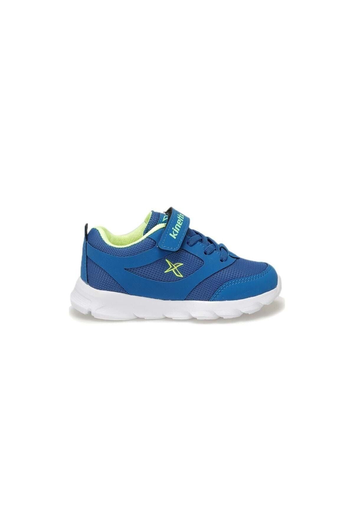 Kinetix Saks Mavi Neon Yeşil Çocuk Spor Ayakkabı Almera J