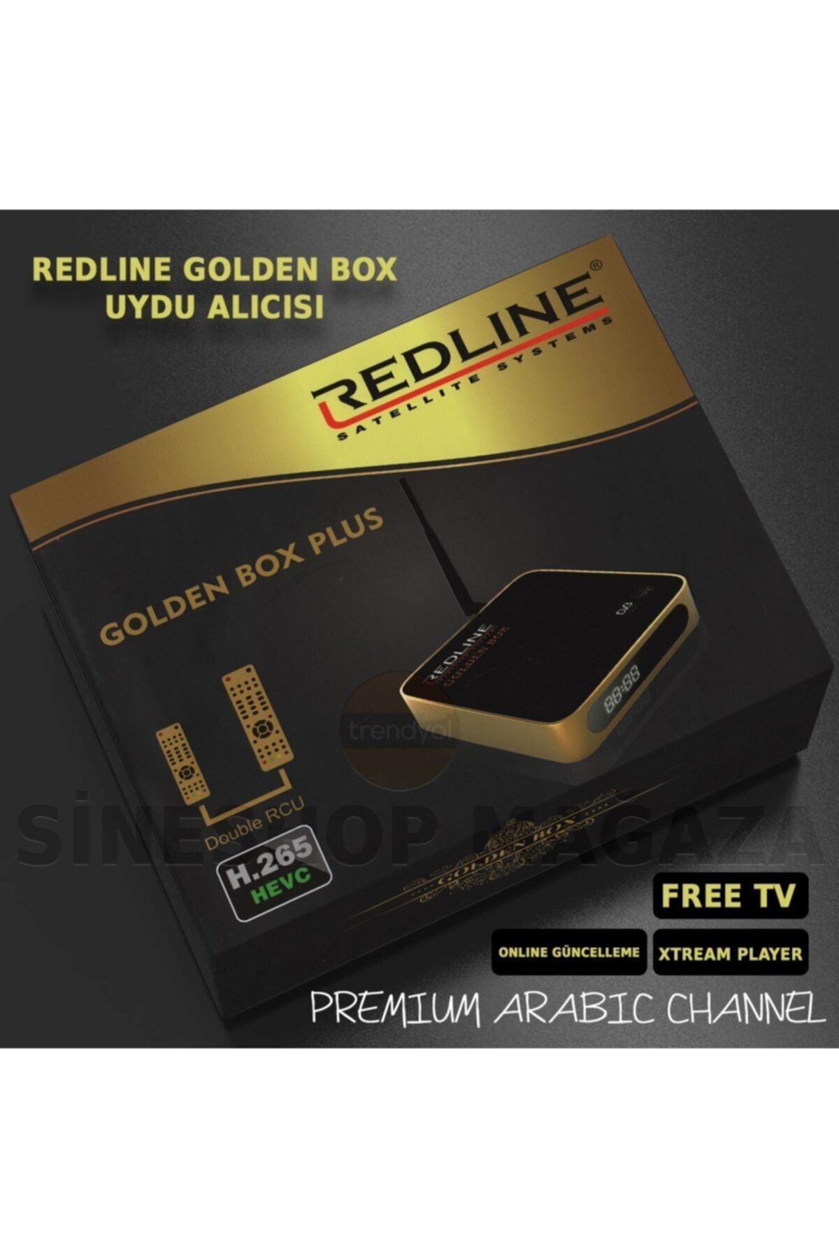 Redline Golden Box Plus Hd Uydu Alıcısı - Display Ekran
