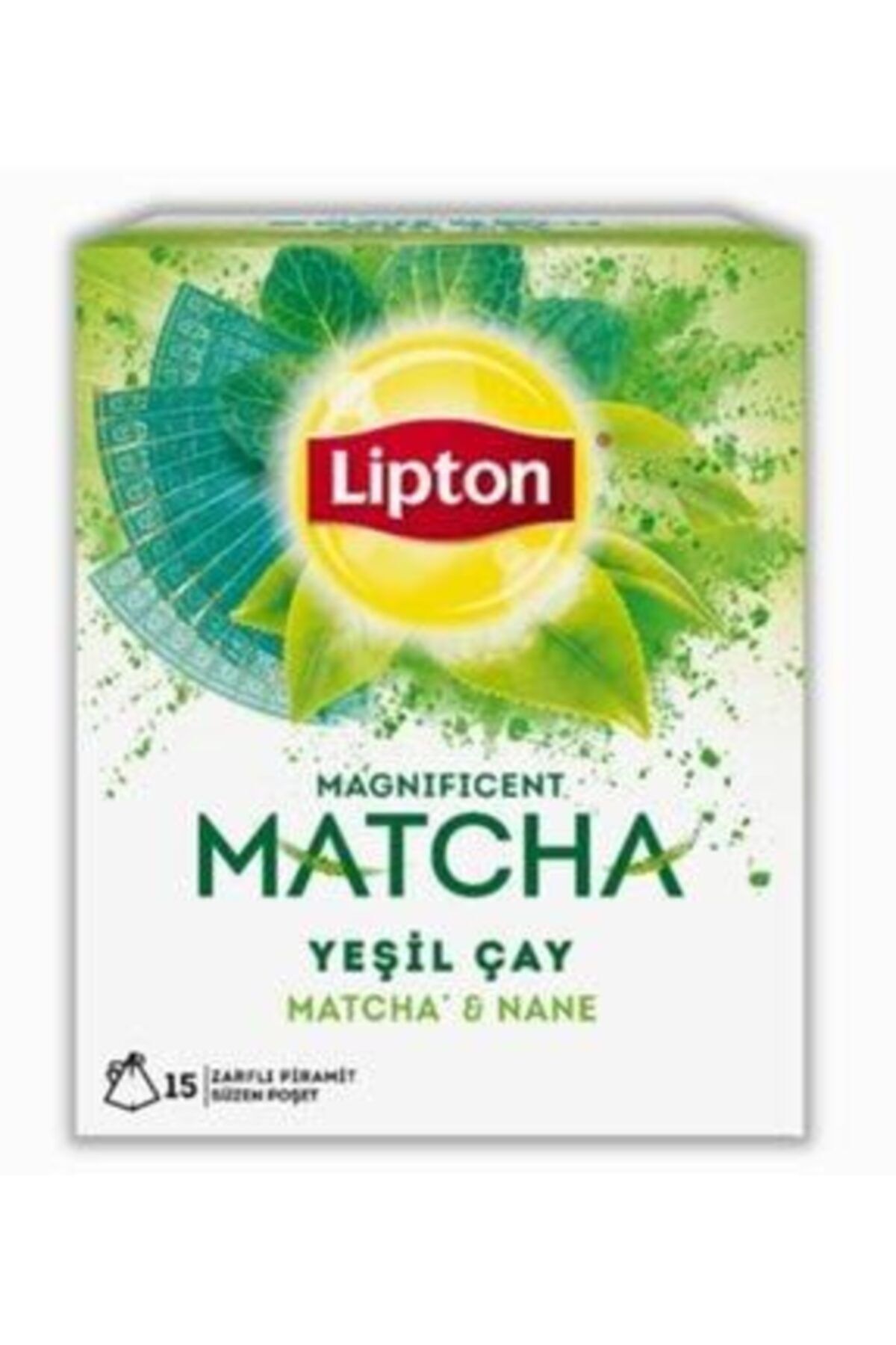 Lipton Yeşil Çay Matcha & Nane Bitki Çayı 15 Adet