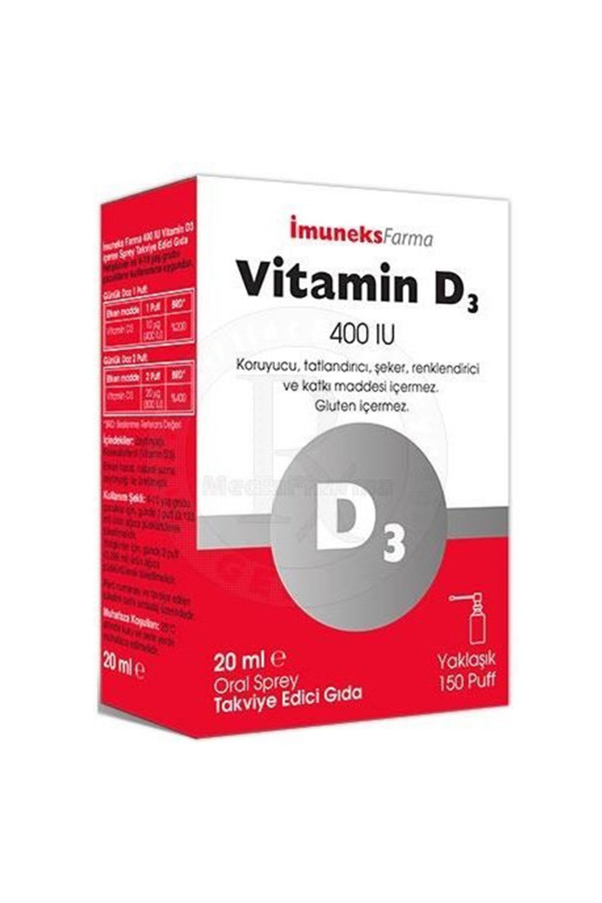 Imuneks Farma Vitamin D3 400 Iu