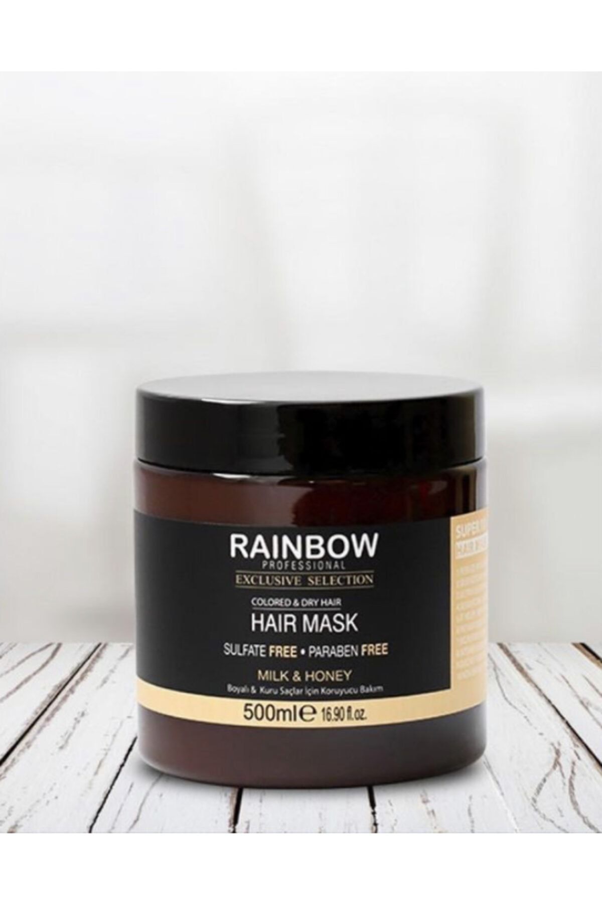 Rainbow Boyalı & Kuru Saçlar için Saç Bakım Maskesi 500 ml Milk & Honey