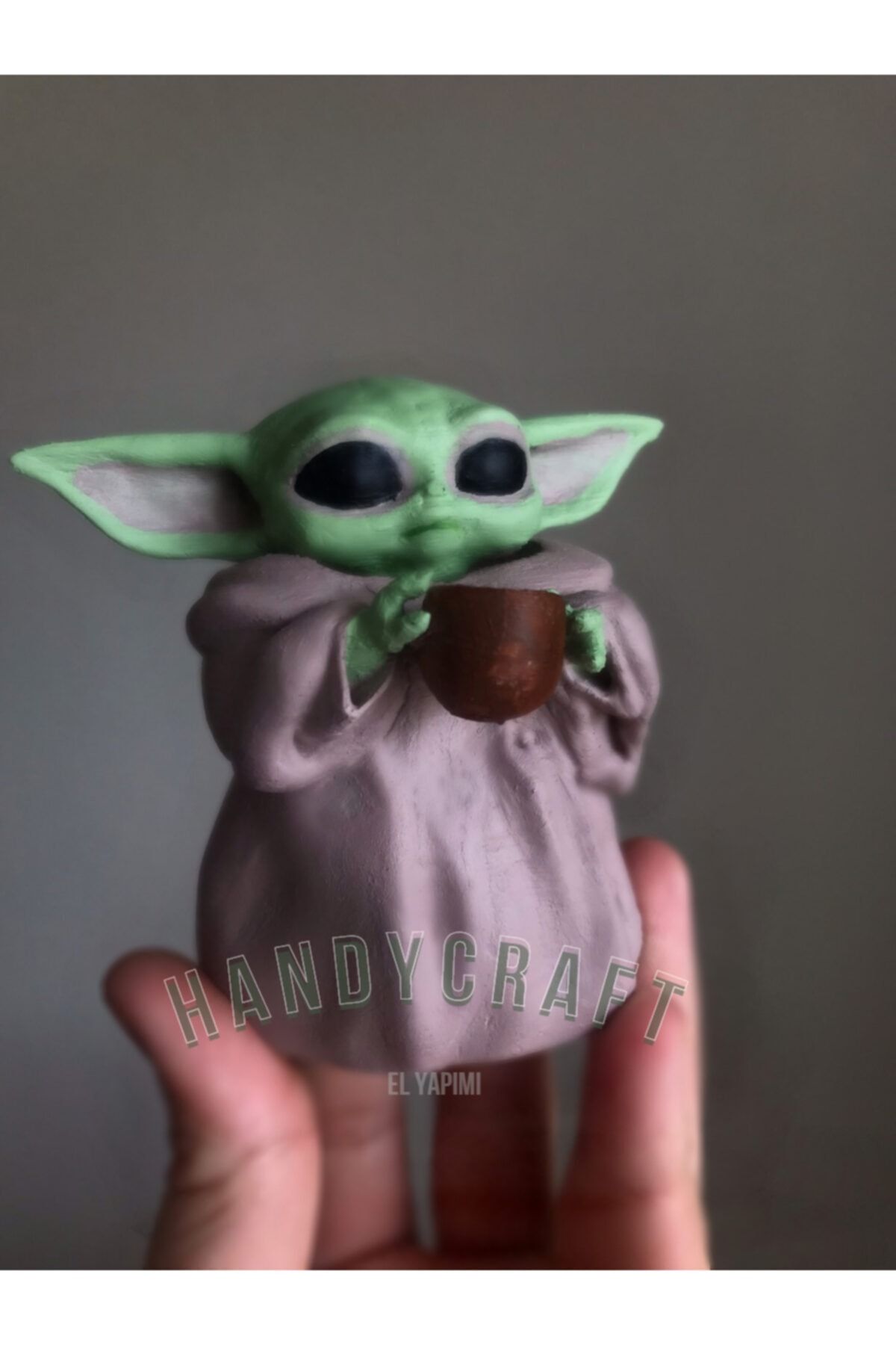 handycraft Star Wars Baby Yoda Mandalorian El Yapımı