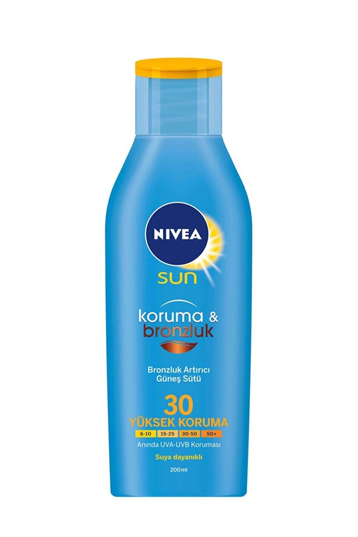 NIVEA Sun Protect Bronze Güneş Sütü Spf 30 200 ml