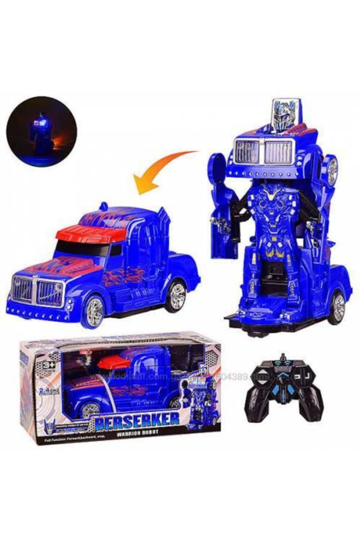 transformers Uzaktan Kumandalı Transformens Robota Dönüşen Tır Optimus Prime