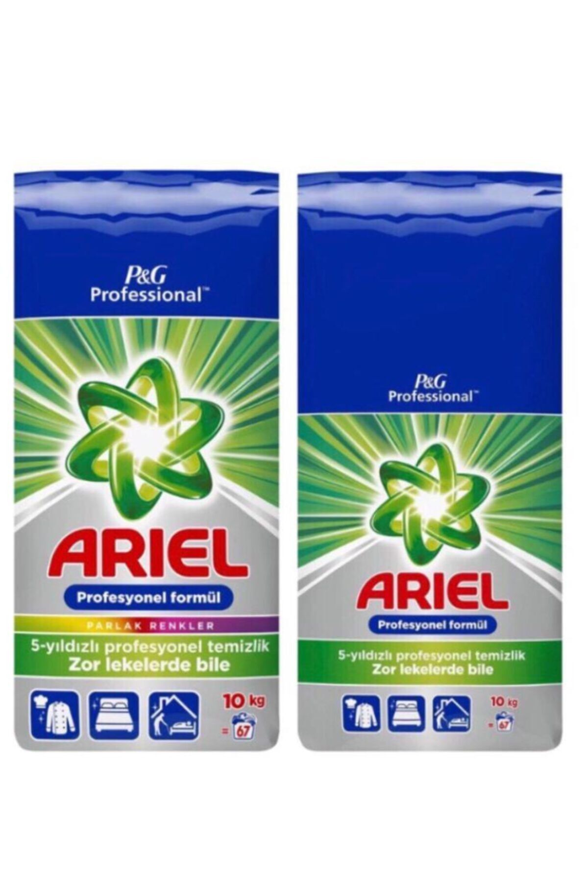 Ariel Profesyonel Formül 10 Kg Beyaz Için + 10kg Renkliler Için
