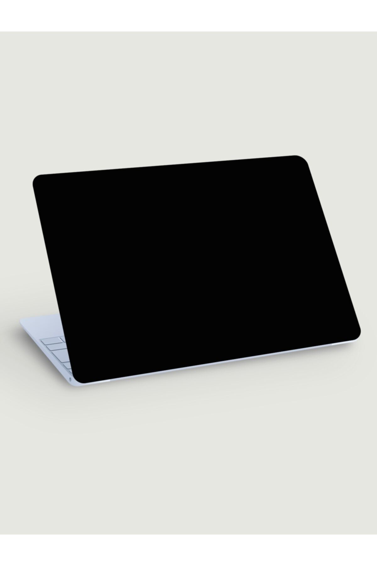 akcepazar Sade Parlak Siyah Dizüstü Bilgisayar Laptop Pc Macbook Üzerine Kaplama Için Sticker