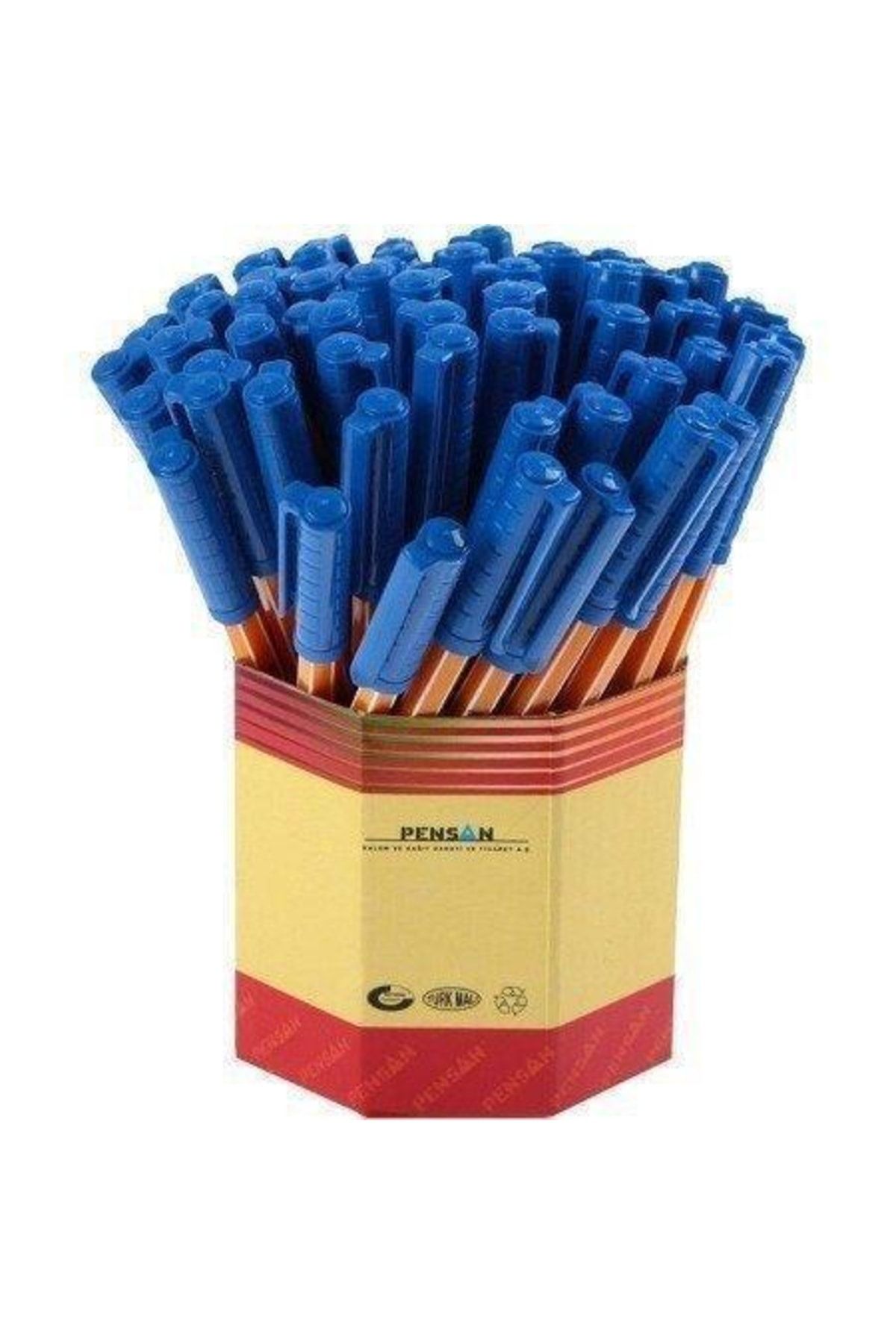 Pensan Tükenmez Kalem Office Pen Mavi 60'lı 1010