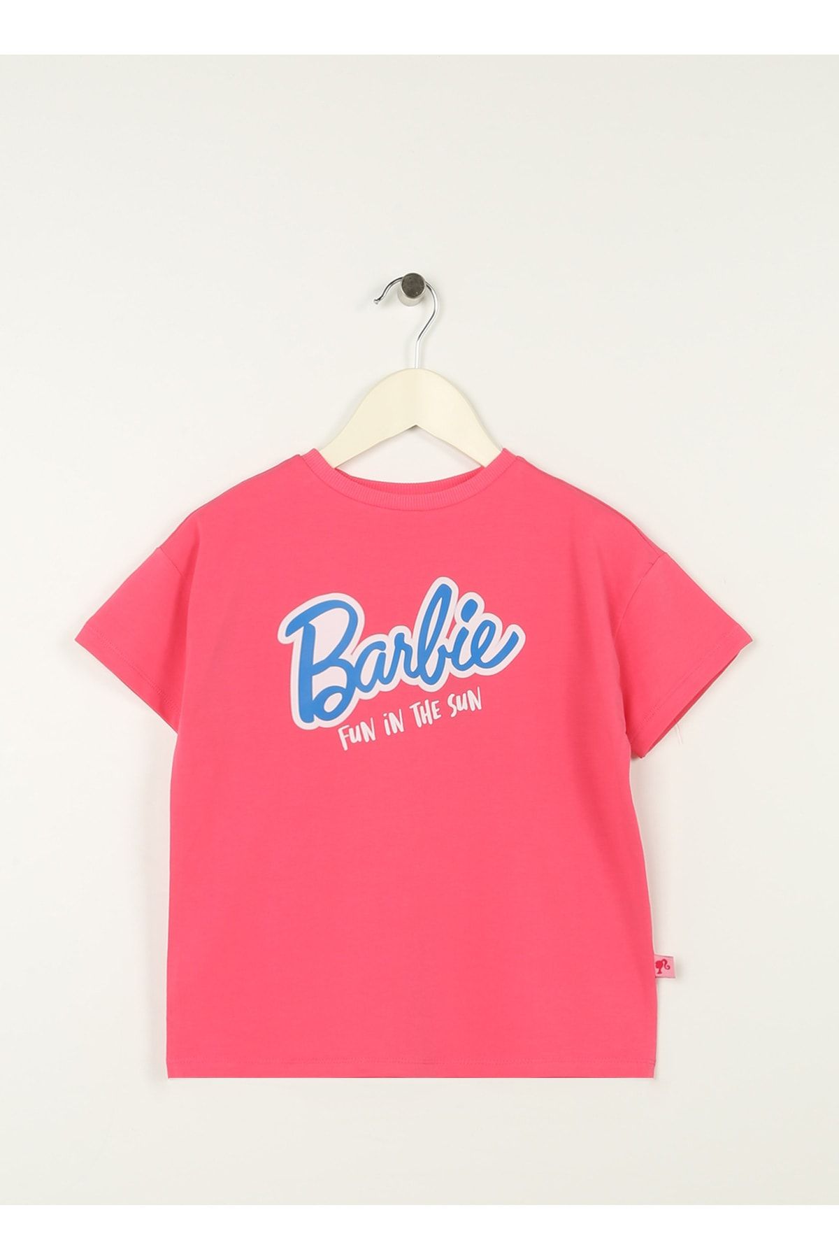 Barbie T-shirt, 11-12 Yaş, Fuşya